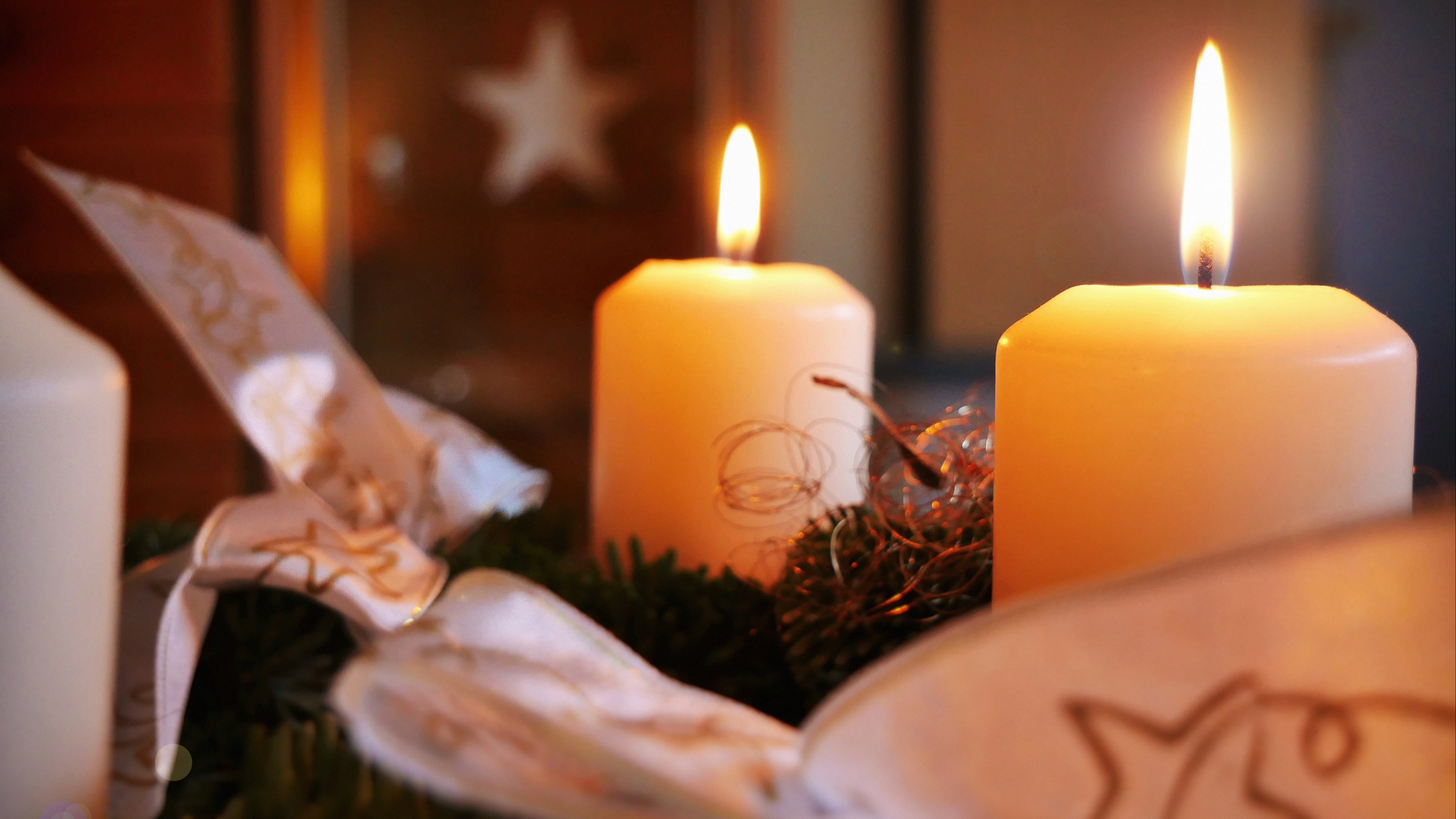 candles christmas new year 4k 1538344683 - candles, christmas, new year 4k - new year, Christmas, Candles
