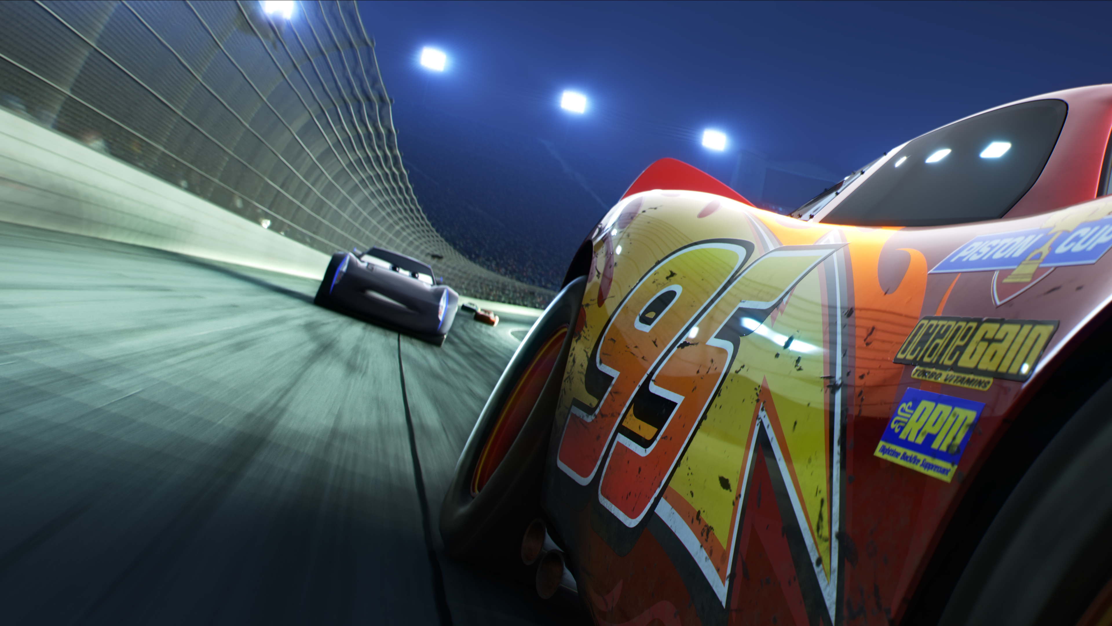 HD wallpaper Disney Pixar Cars Lightning McQueen digital wallpaper Cars 3   Wallpaper Flare