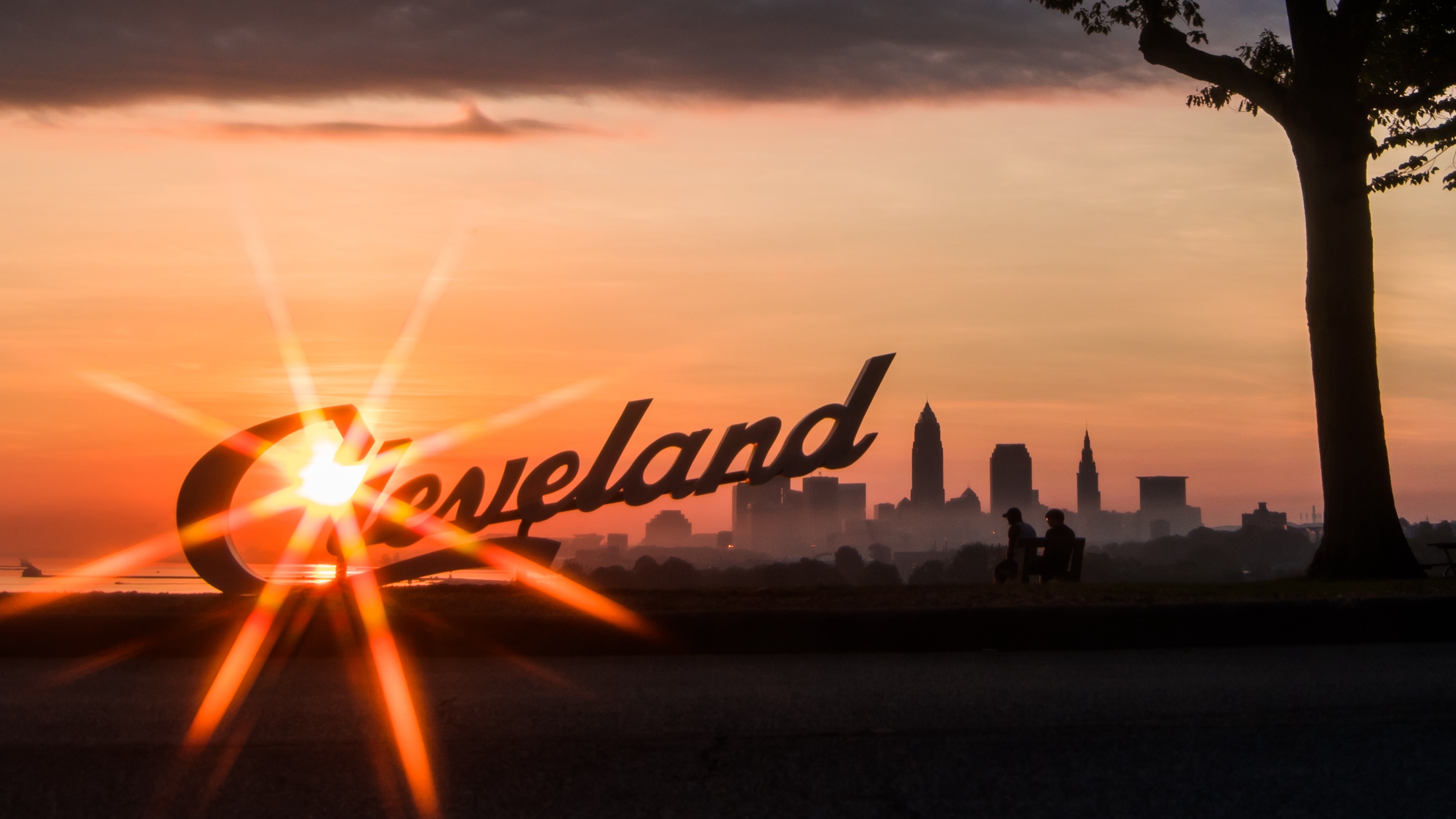 Cleveland Skyline  Cleveland skyline Cleveland  Skyline HD wallpaper   Pxfuel