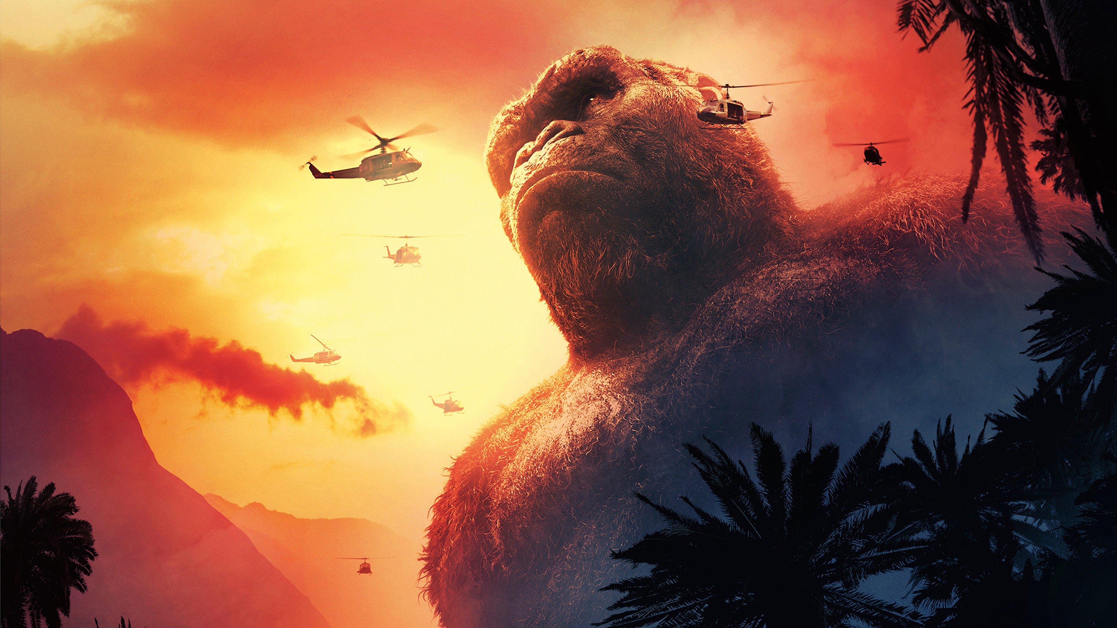 Wallpaper 4k Kong Skull Island 4k 2017 movies wallpapers, 4k-wallpapers,  kong skull island wallpapers