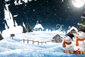 new year snowmen night greeting holiday christmas 4k 1538345360 300x200 - new year, snowmen, night, greeting, holiday, christmas 4k - snowmen, Night, new year