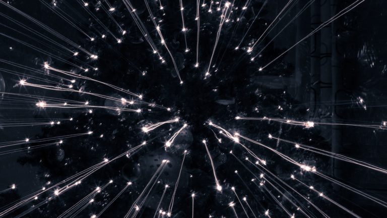 salute, fireworks, sparks, glitter, dark background 4k Wallpaper 4K