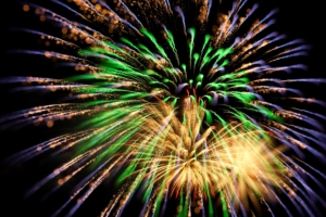salute fireworks sparks green 4k 1538344627 300x200 - salute, fireworks, sparks, green 4k - Sparks, salute, Fireworks