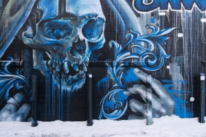 skull graffiti street art wall 4k 1536098377 300x200 - skull, graffiti, street art, wall 4k - street art, Skull, graffiti