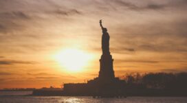 statue of liberty usa america sunset sculpture 4k 1538065354 272x150 - statue of liberty, usa, america, sunset, sculpture 4k - USA, statue of liberty, America