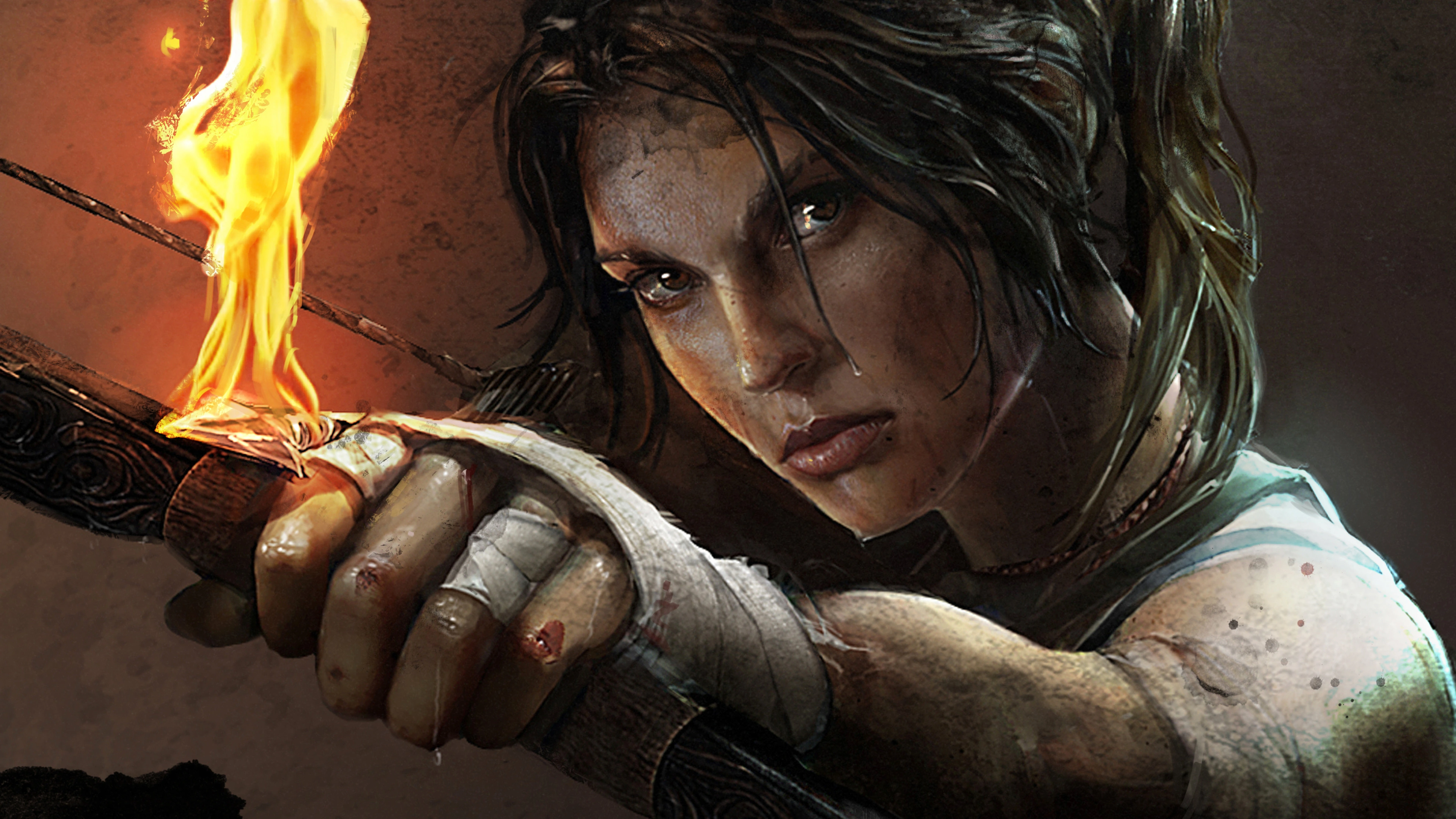 Wallpaper 4k Tomb Raider Lara Croft Artwork 4k Wallpaper