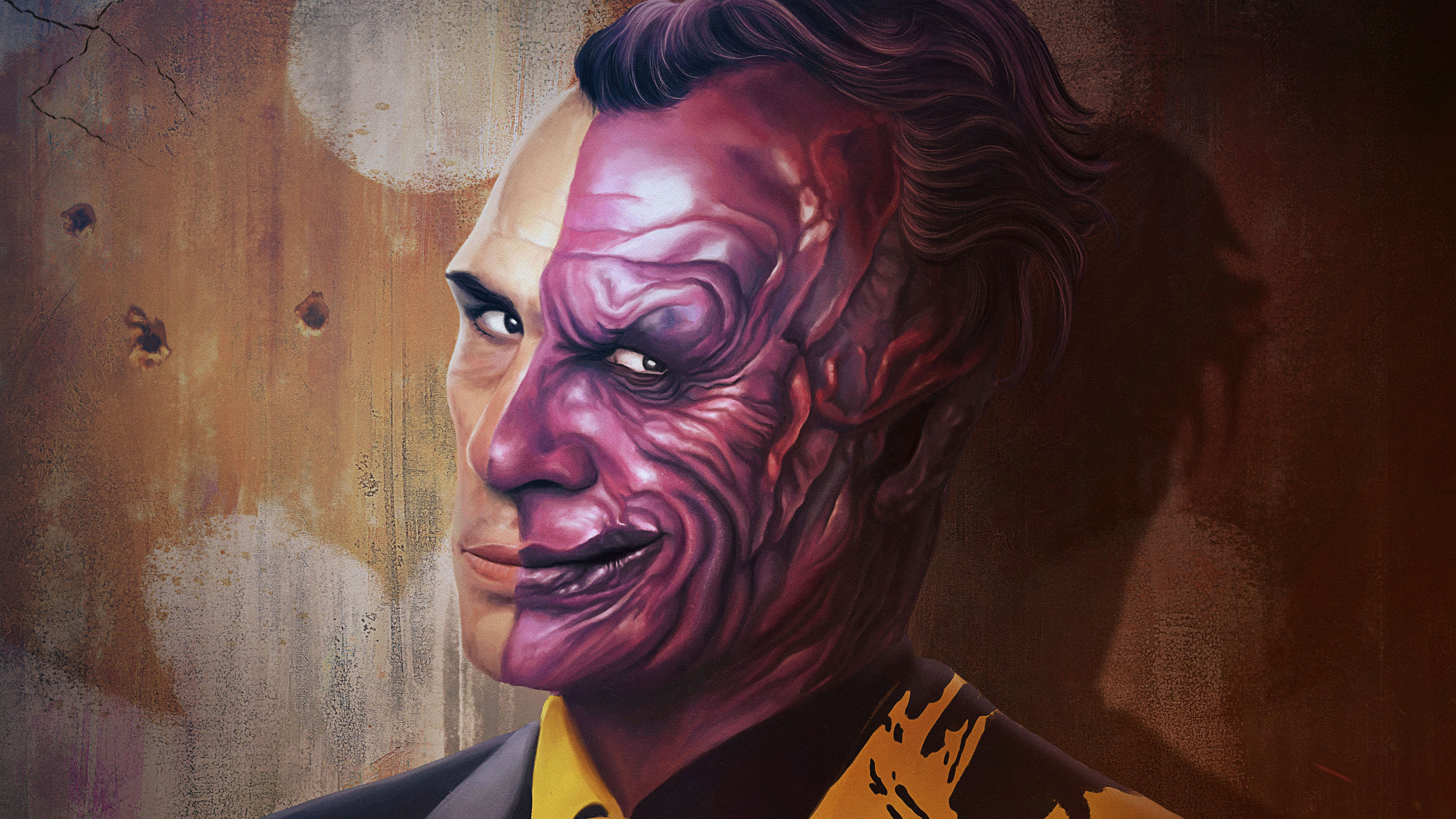 Two Face Wallpaper by benOwar88 on DeviantArt