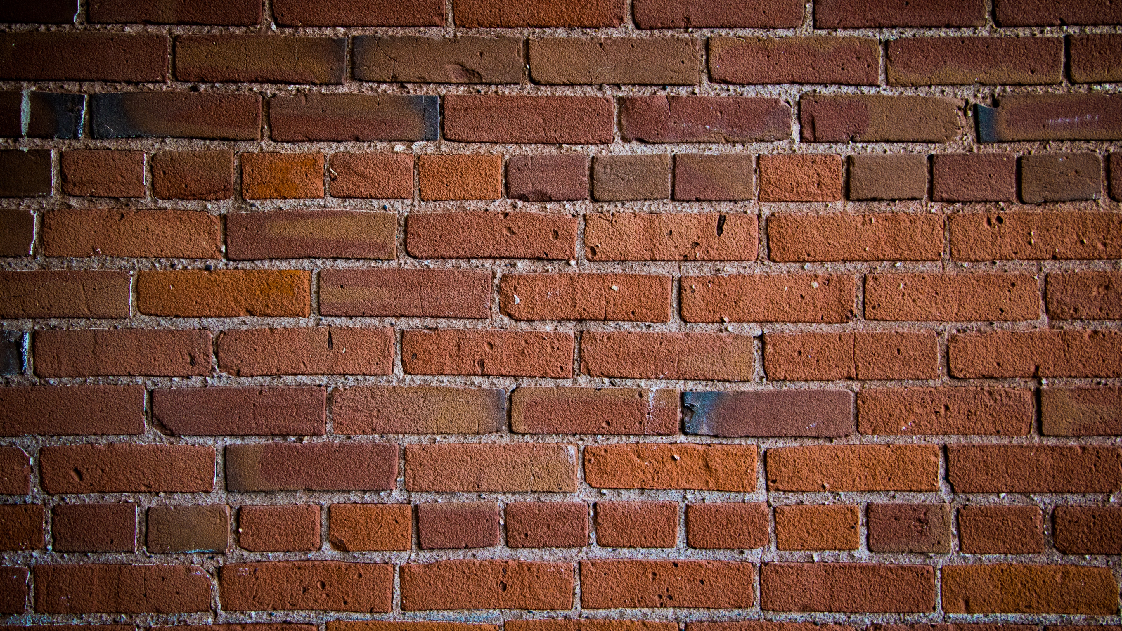 Download wallpaper 3840x2160 brick wall, gray, texture 4k uhd 16:9 hd  background