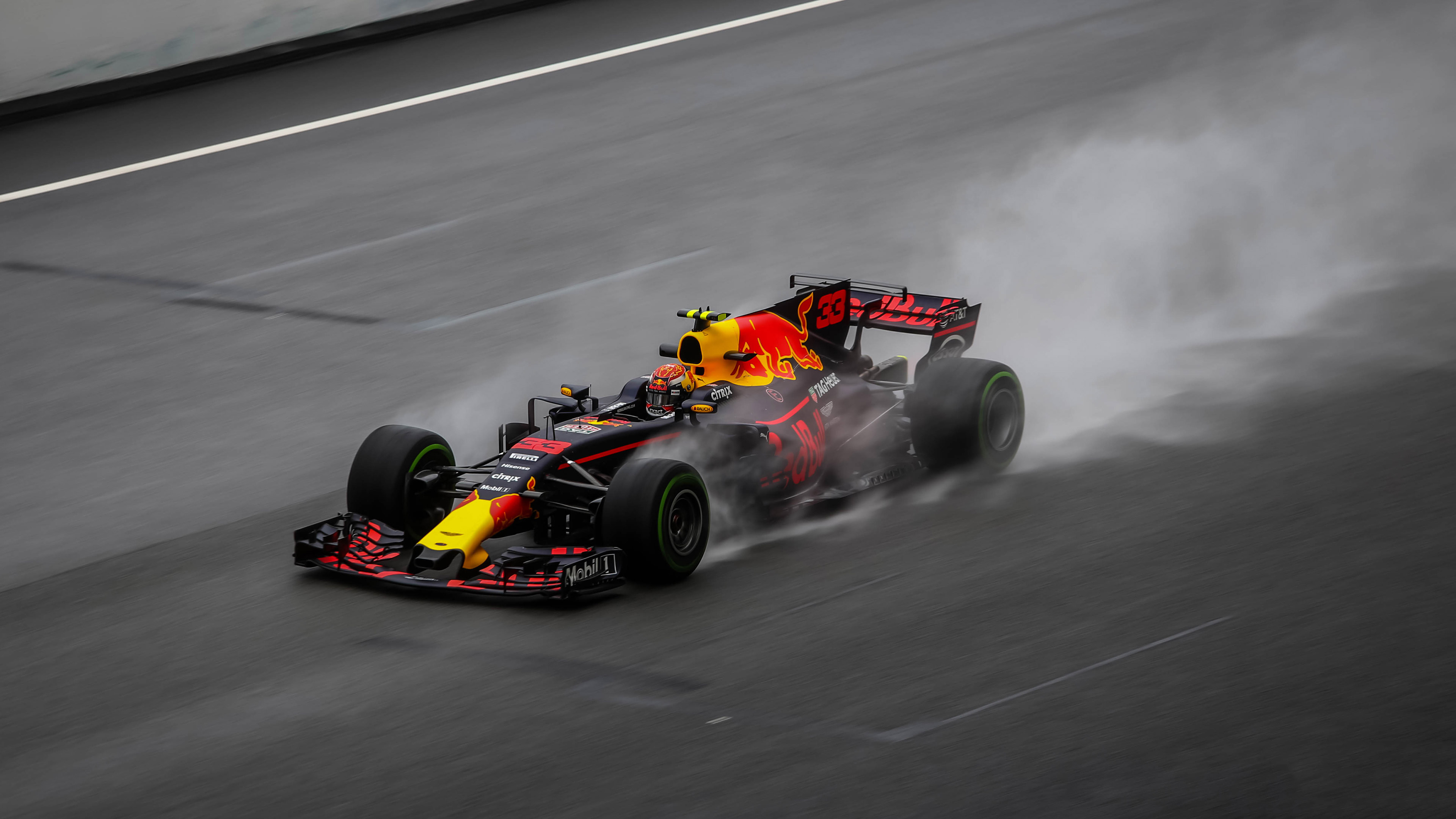 2017 Red Bull RB13 4k track wallpapers, racing wallpapers ...