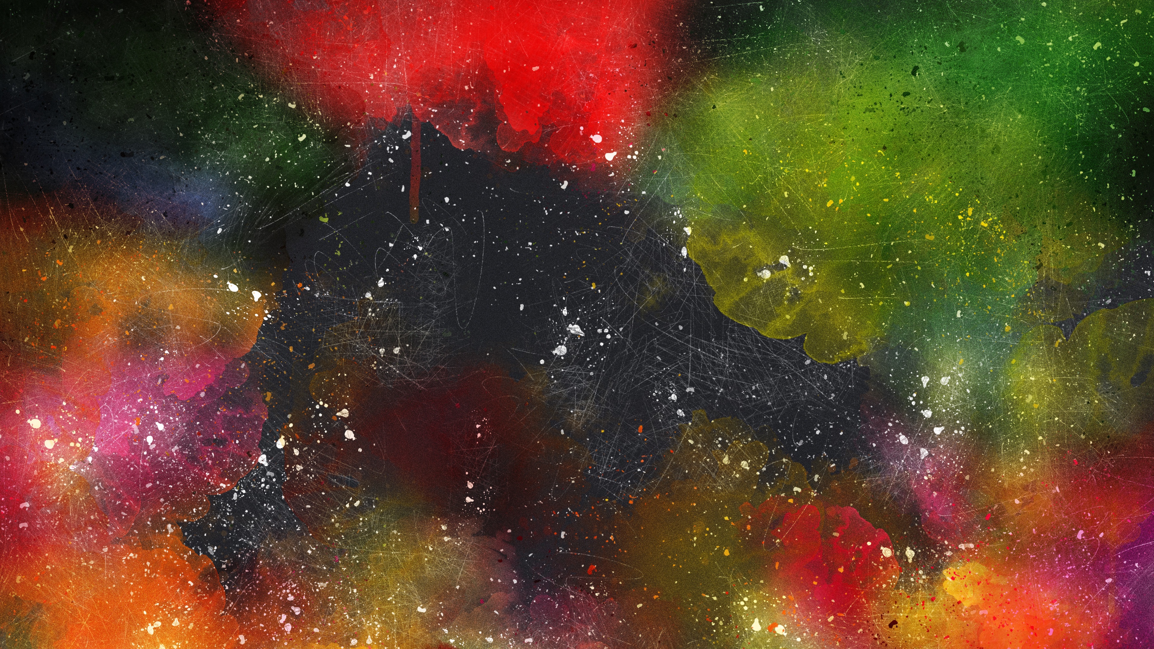 abstraction watercolor  spots colorful 4k  watercolor  
