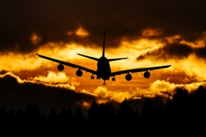 airplane clouds sky sunset 4k 1540574739 300x200 - airplane, clouds, sky, sunset 4k - Sky, Clouds, Airplane