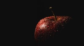 apple drops black background 4k 1540575975 272x150 - apple, drops, black background 4k - Drops, black background, Apple