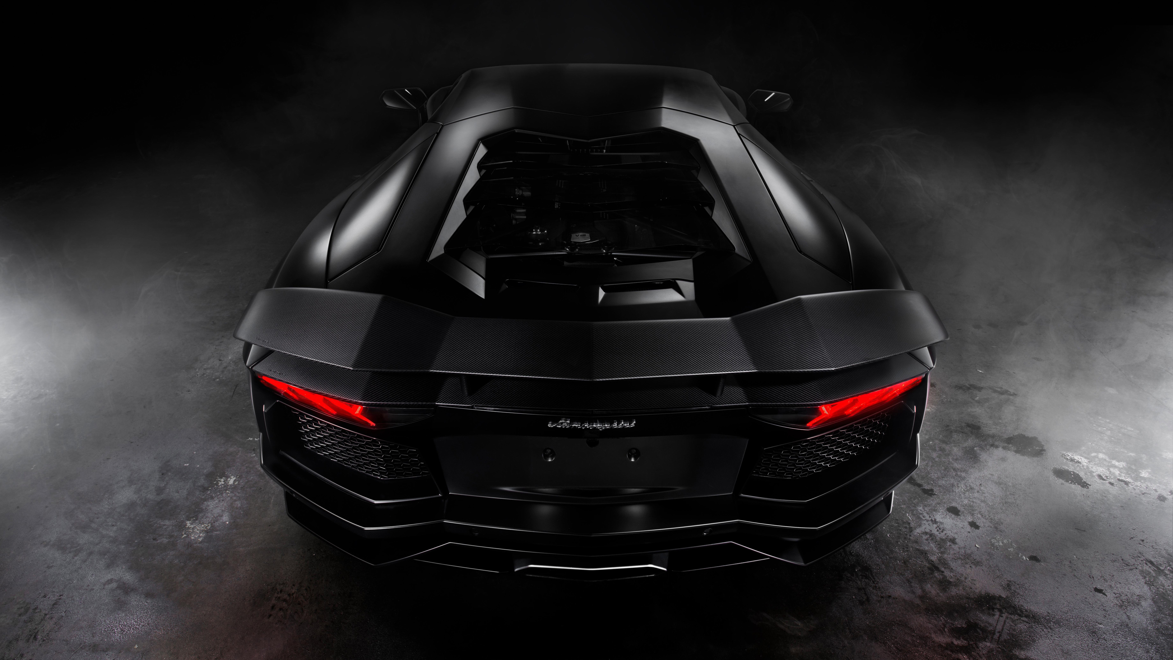 Black Lamborghini Aventador 8k lamborghini wallpapers, lamborghini