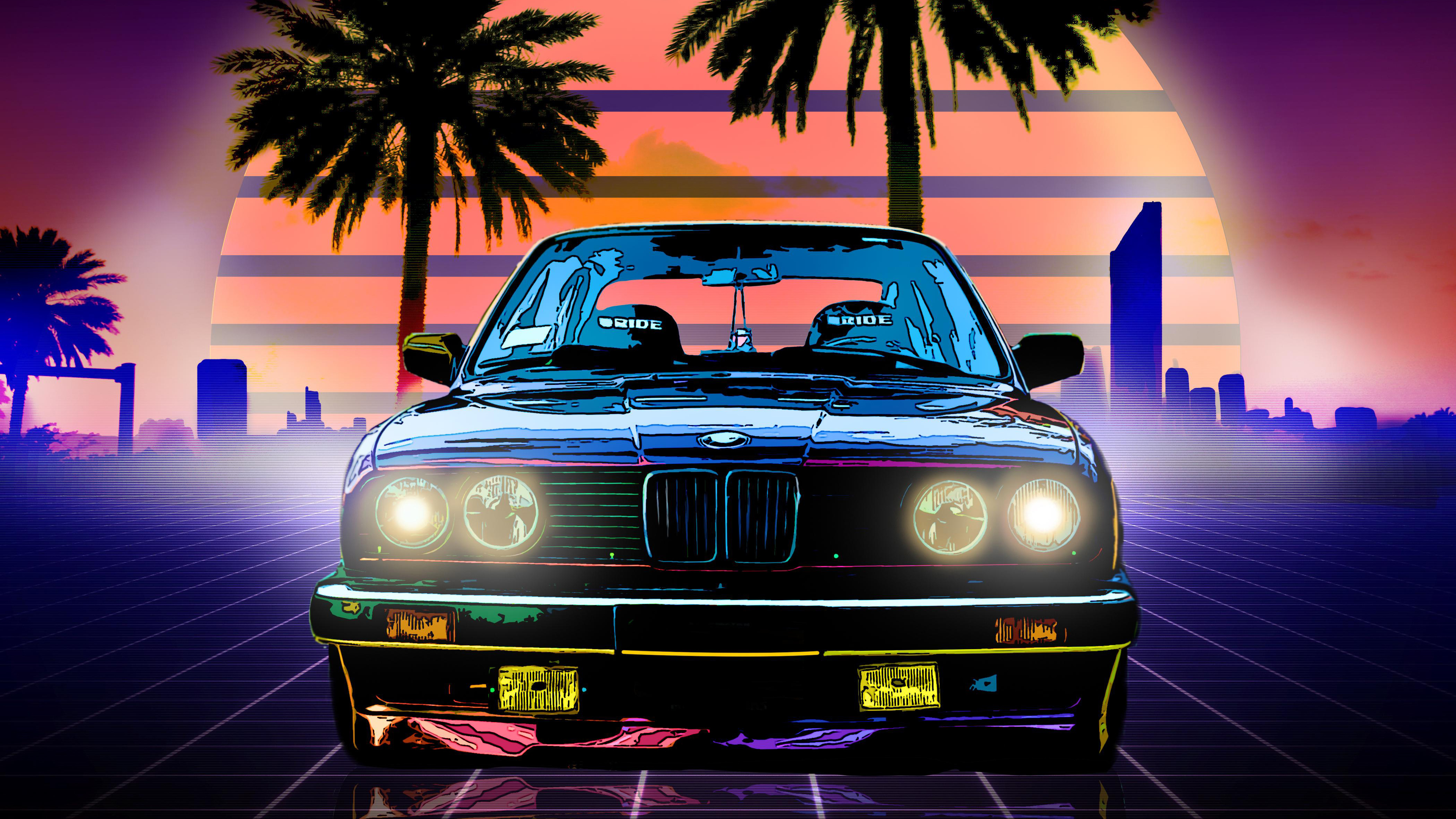 Bmw E30 Digital Art 4k hd-wallpapers, digital art ...