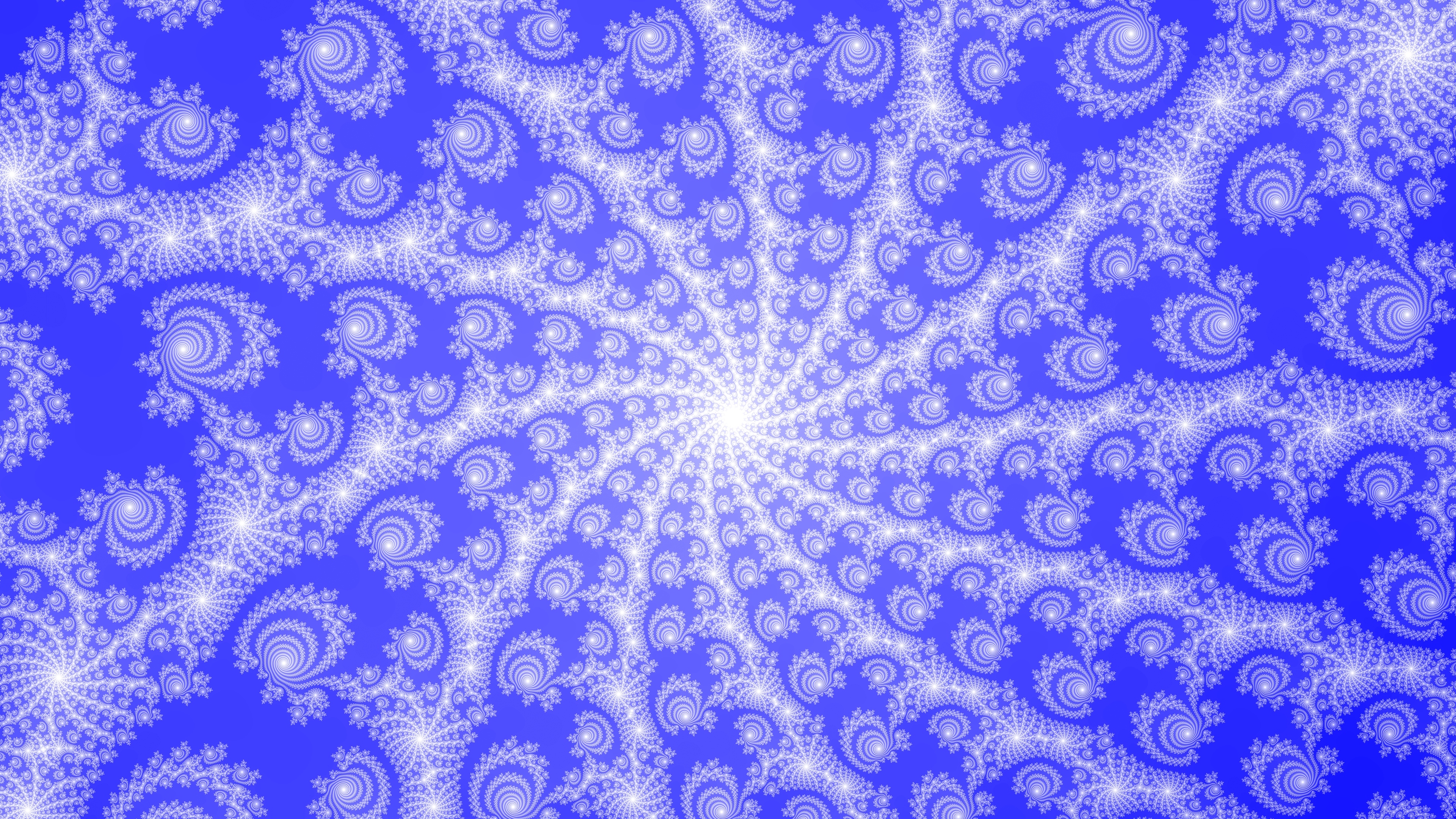 fractal rotation blue patterns 4k 1539369890 - fractal, rotation, blue, patterns 4k - rotation, Fractal, blue