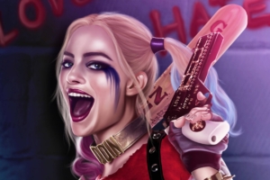 harley quinn artwork 3 4k 1540748748 300x200 - Harley Quinn Artwork 3 4k - suicide squad wallpapers, movies wallpapers, harley quinn wallpapers, artist wallpapers, 2016 movies wallpapers