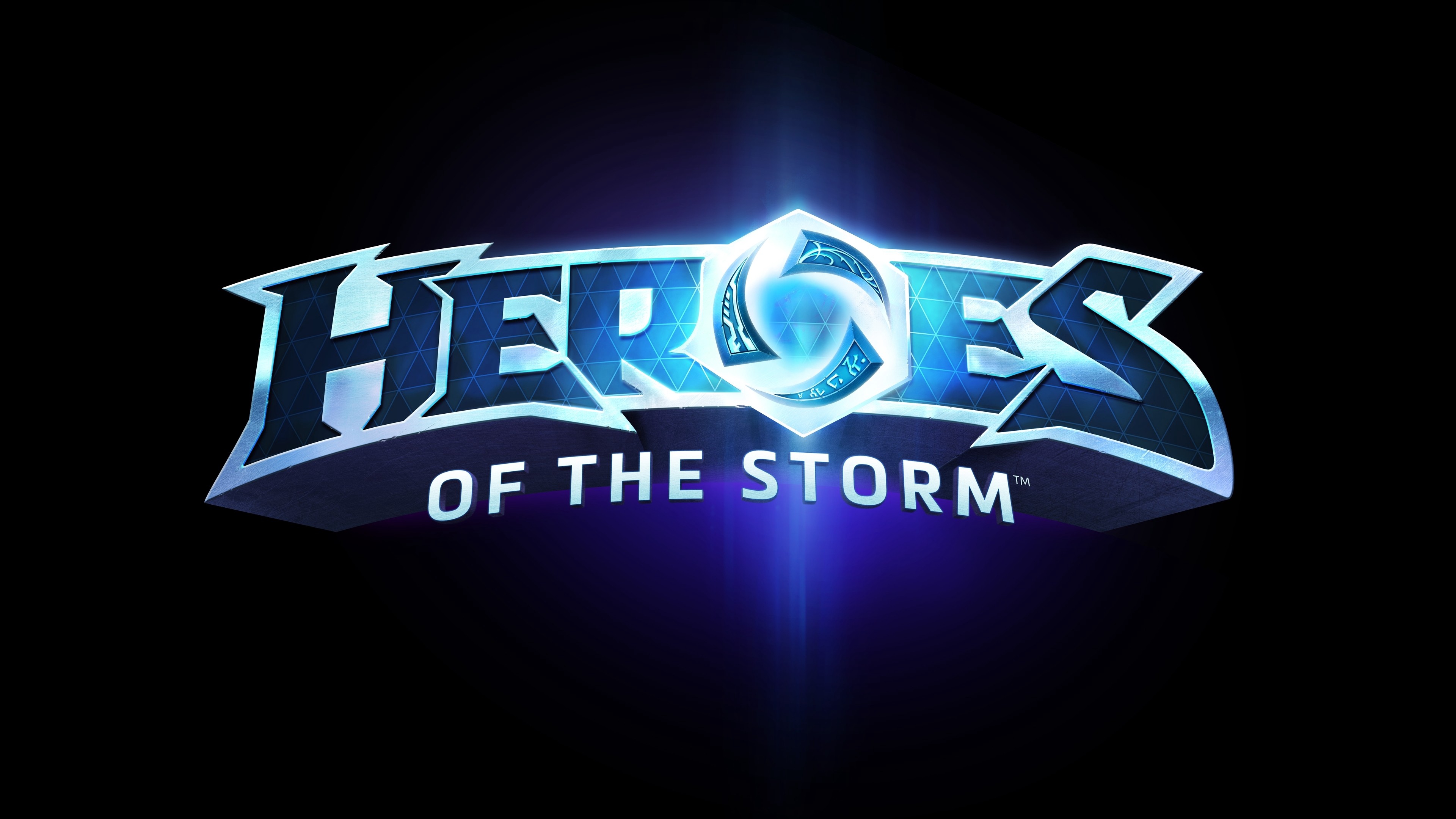 heroes of the storm blizzard entertainment blue logo 4k 1538944859 - heroes of the storm, blizzard entertainment, blue, logo 4k - heroes of the storm, blue, blizzard entertainment