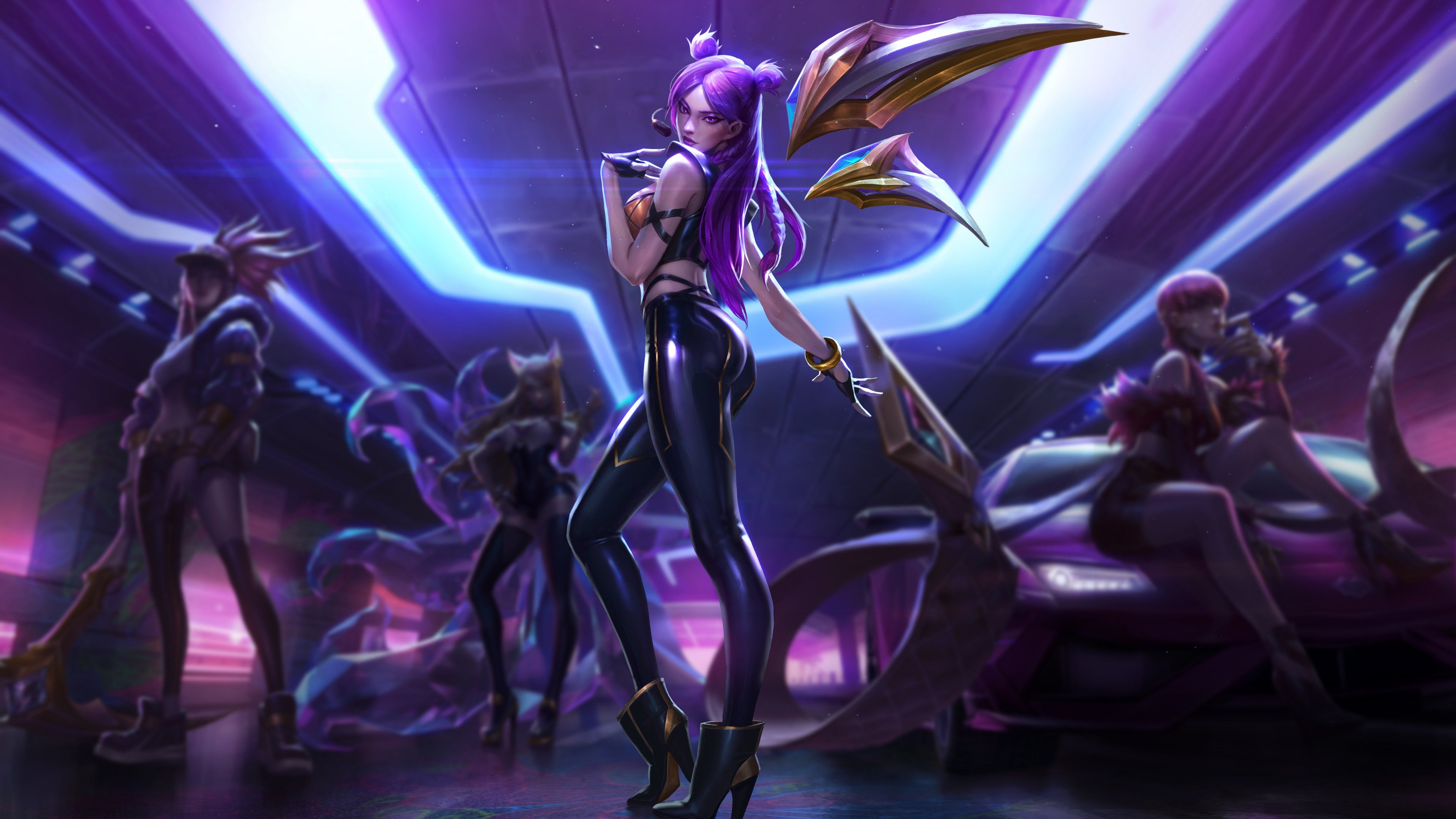 Wallpaper 4k Kaisa League Of Legends 4k 4k Wallpapers Games Wallpapers Hd Wallpapers League Of Legends Wallpapers