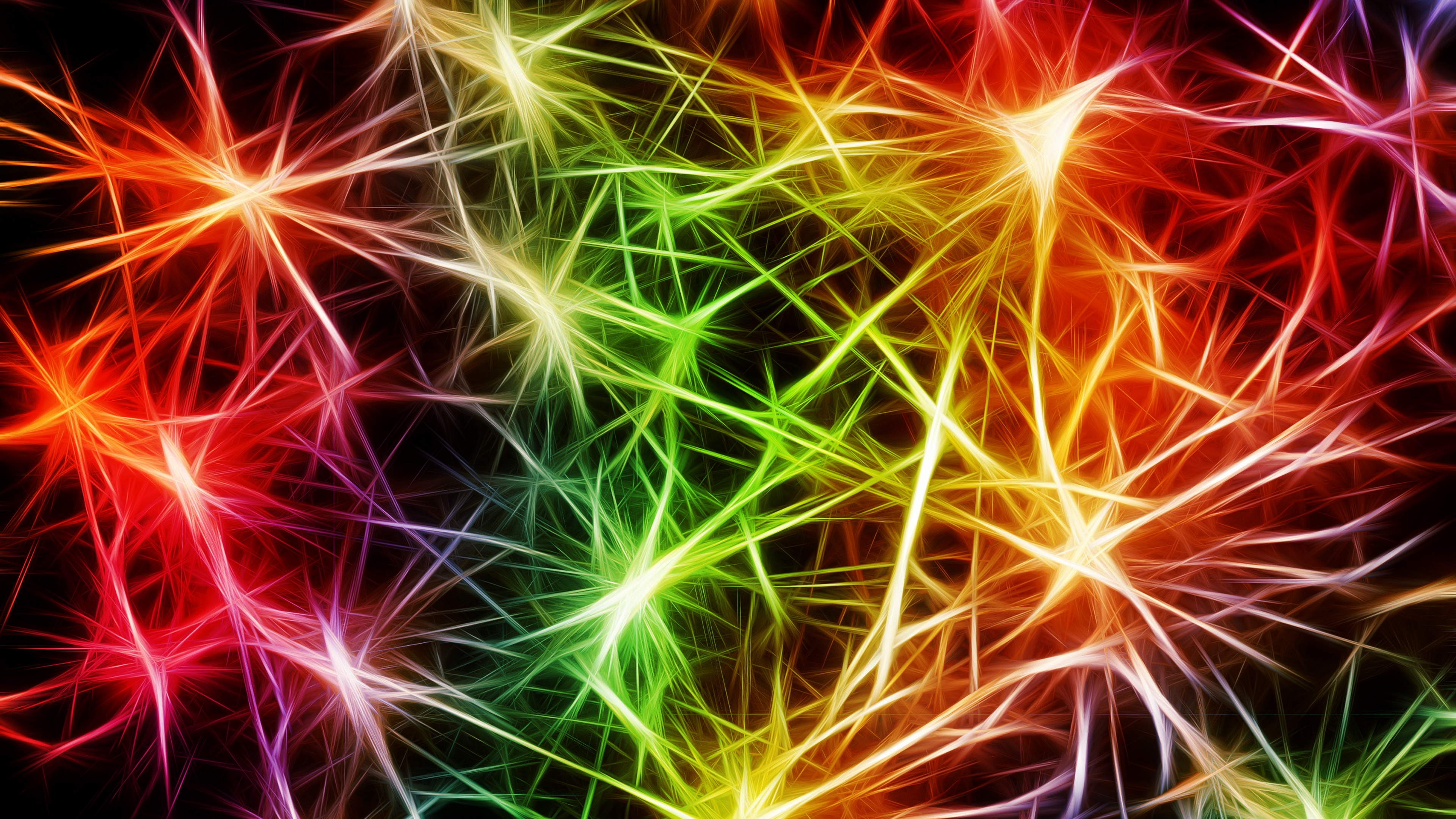 neurons pulse art abstraction colorful 4k 1539369323 - neurons, pulse, art, abstraction, colorful 4k - pulse, neurons, art