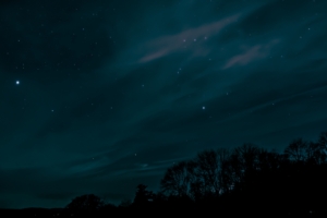 night sky stars trees 4k 1540575585 300x200 - night, sky, stars, trees 4k - Stars, Sky, Night