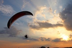 paraglider flight sky sunset 4k 1540062348 300x200 - paraglider, flight, sky, sunset 4k - Sky, paraglider, Flight