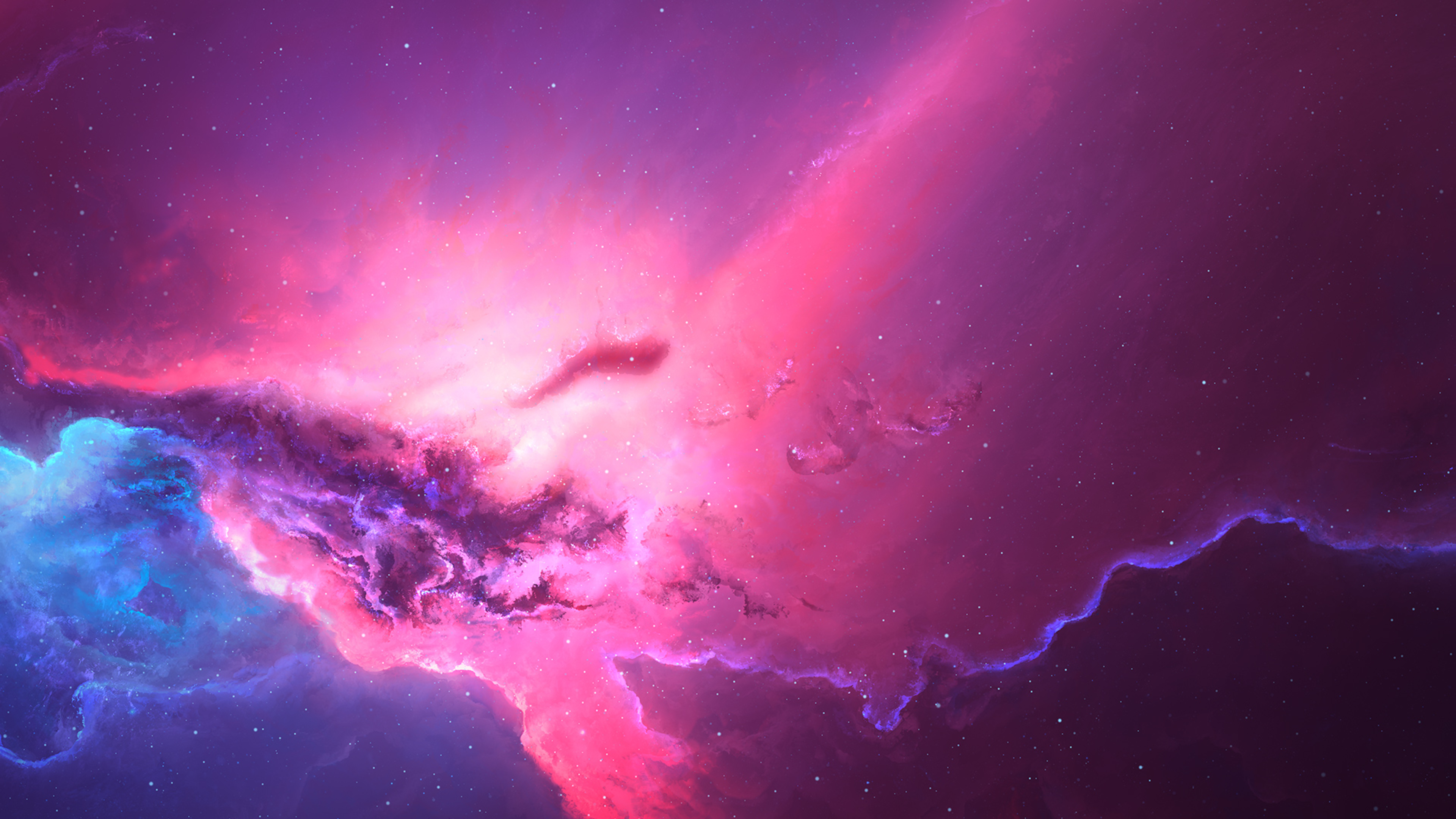 Pink Red Nebula Space Cosmos 4k space wallpapers, pink wallpapers