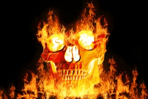 skull fire flame dark 4k 1540576419 300x200 - skull, fire, flame, dark 4k - Skull, flame, Fire