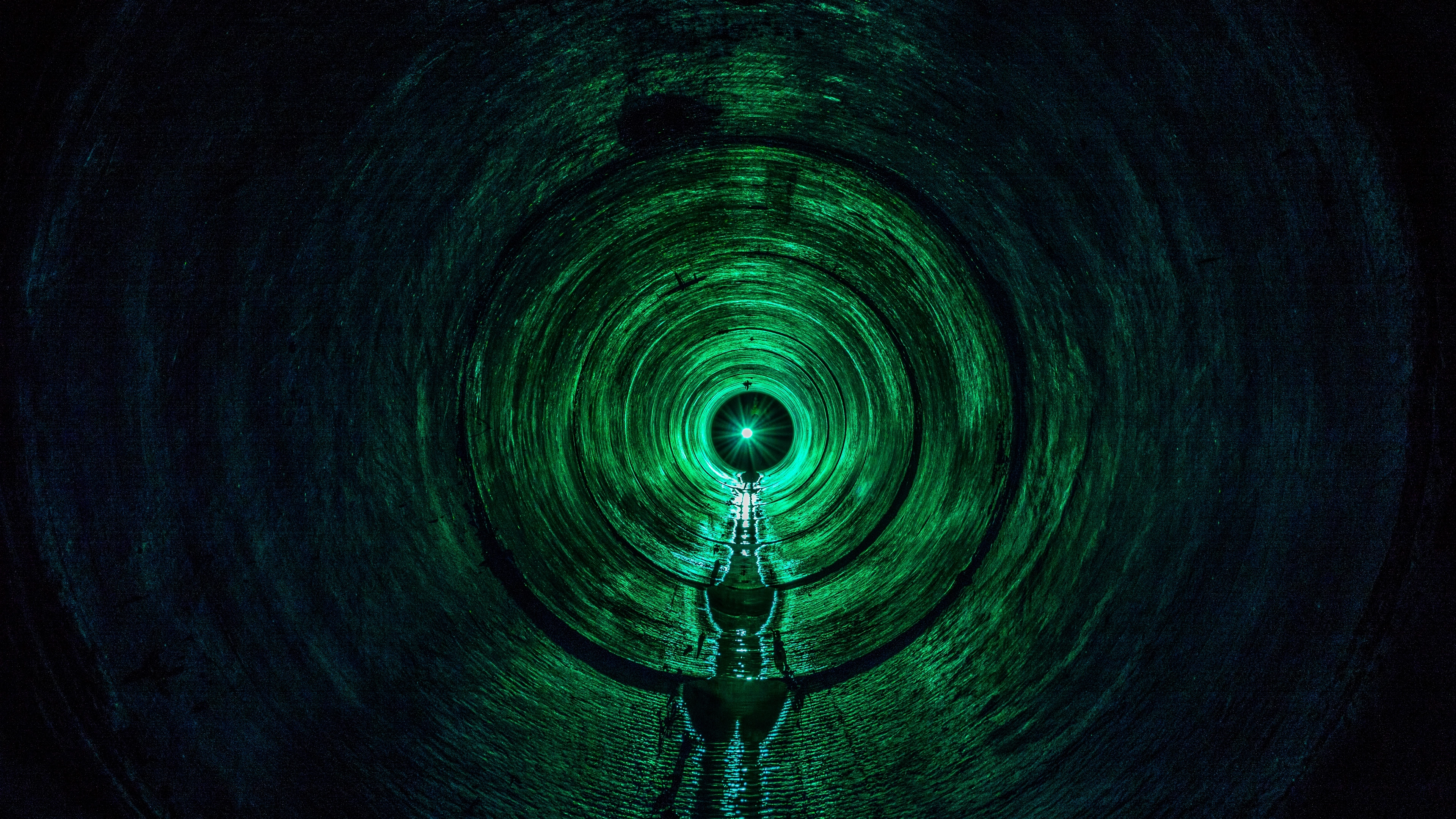 tunnel light green dark 4k 1540576116 - tunnel, light, green, dark 4k - Tunnel, Light, green