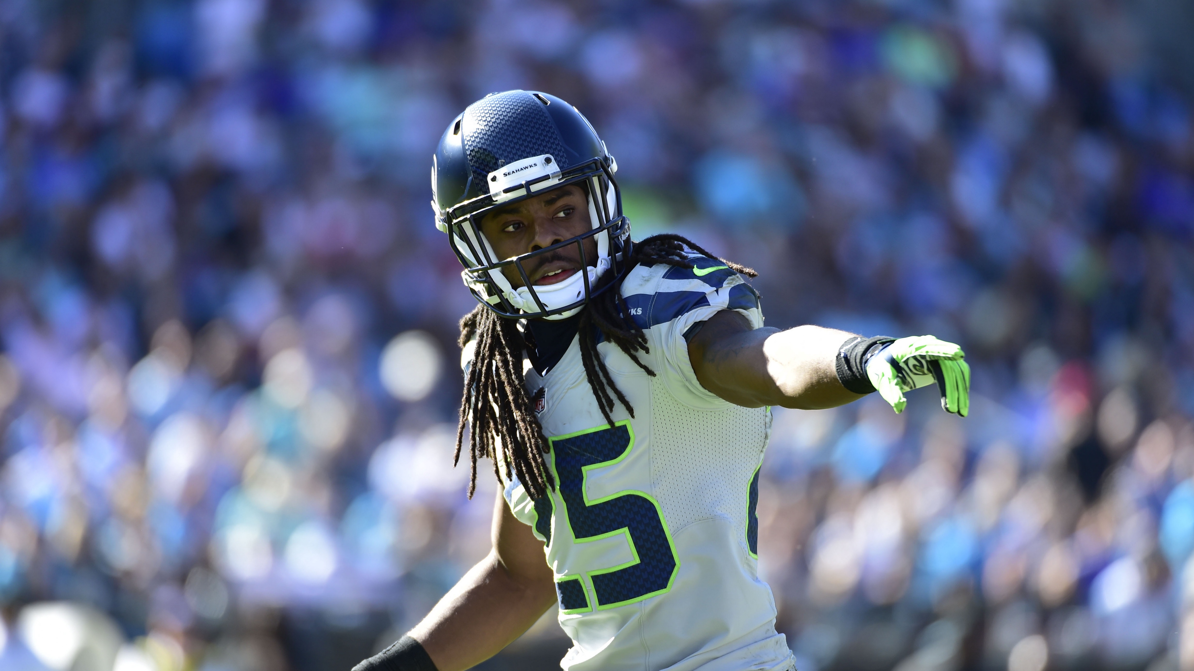 Mark Purdy Seahawks Richard Sherman talks the talk at media day   Monterey Herald