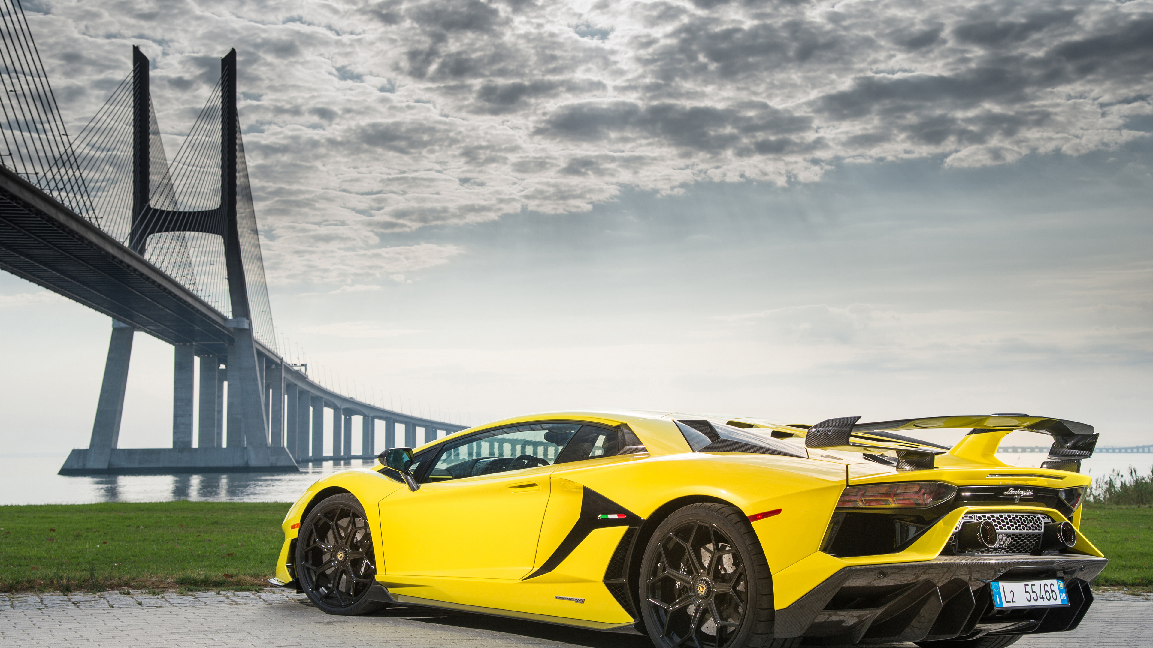 2019 Lamborghini Aventador SVJ Rear lamborghini wallpapers, lamborghini ...