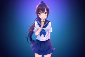 anime girl in school uniform 4k 1541973667 300x200 - Anime Girl In School Uniform 4k - hd-wallpapers, anime wallpapers, anime girl wallpapers, 4k-wallpapers