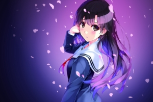 anime schoolgirl uniform girl 4k 1541975687 300x200 - anime, schoolgirl, uniform, girl 4k - Uniform, schoolgirl, Anime