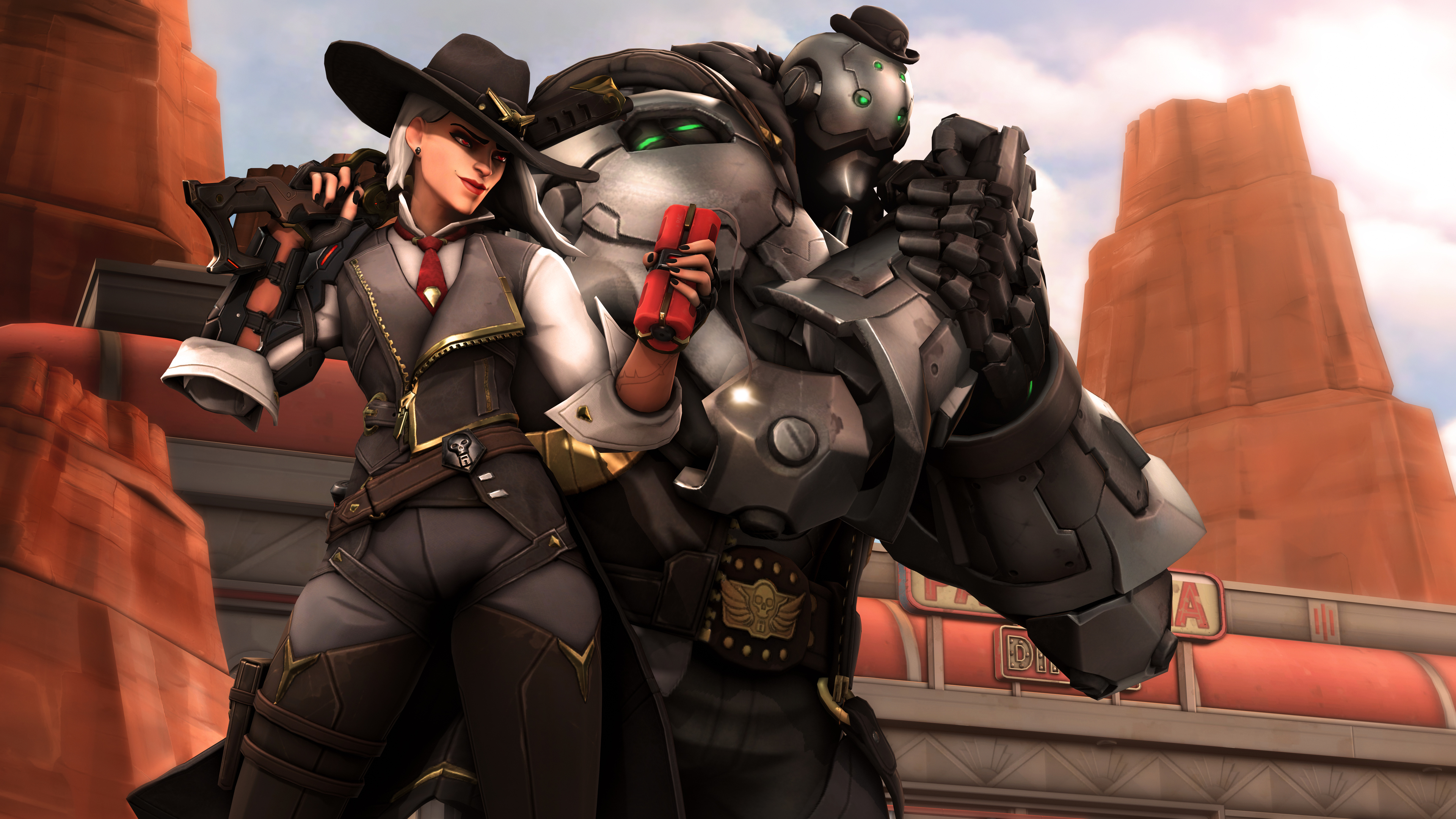 Wallpaper 4k Ashe And Bob 4k Wallpapers Ashe Overwatch Wallpapers Deviantart Wallpapers Games Wallpapers Hd Wallpapers Overwatch Wallpapers