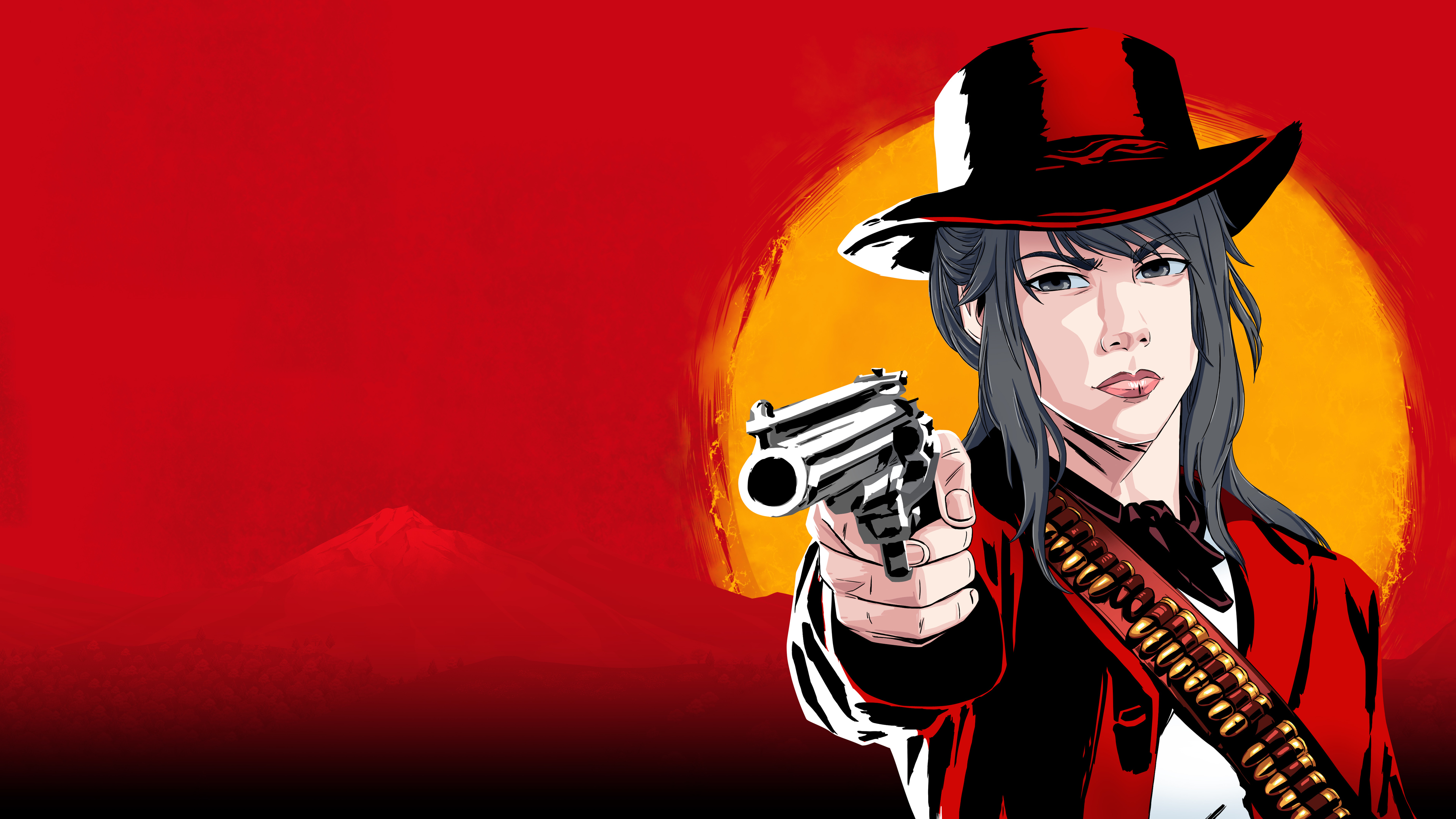 Ayano In RDR2 4k red dead redemption 2 wallpapers, ps ...