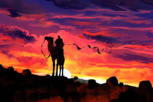 clouds dawn camel rider fantasy illustration 4k 1541970907 300x200 - Clouds Dawn Camel Rider Fantasy Illustration 4k - sunset wallpapers, illustration wallpapers, hd-wallpapers, digital art wallpapers, camel wallpapers, behance wallpapers, artwork wallpapers, artist wallpapers, 4k-wallpapers