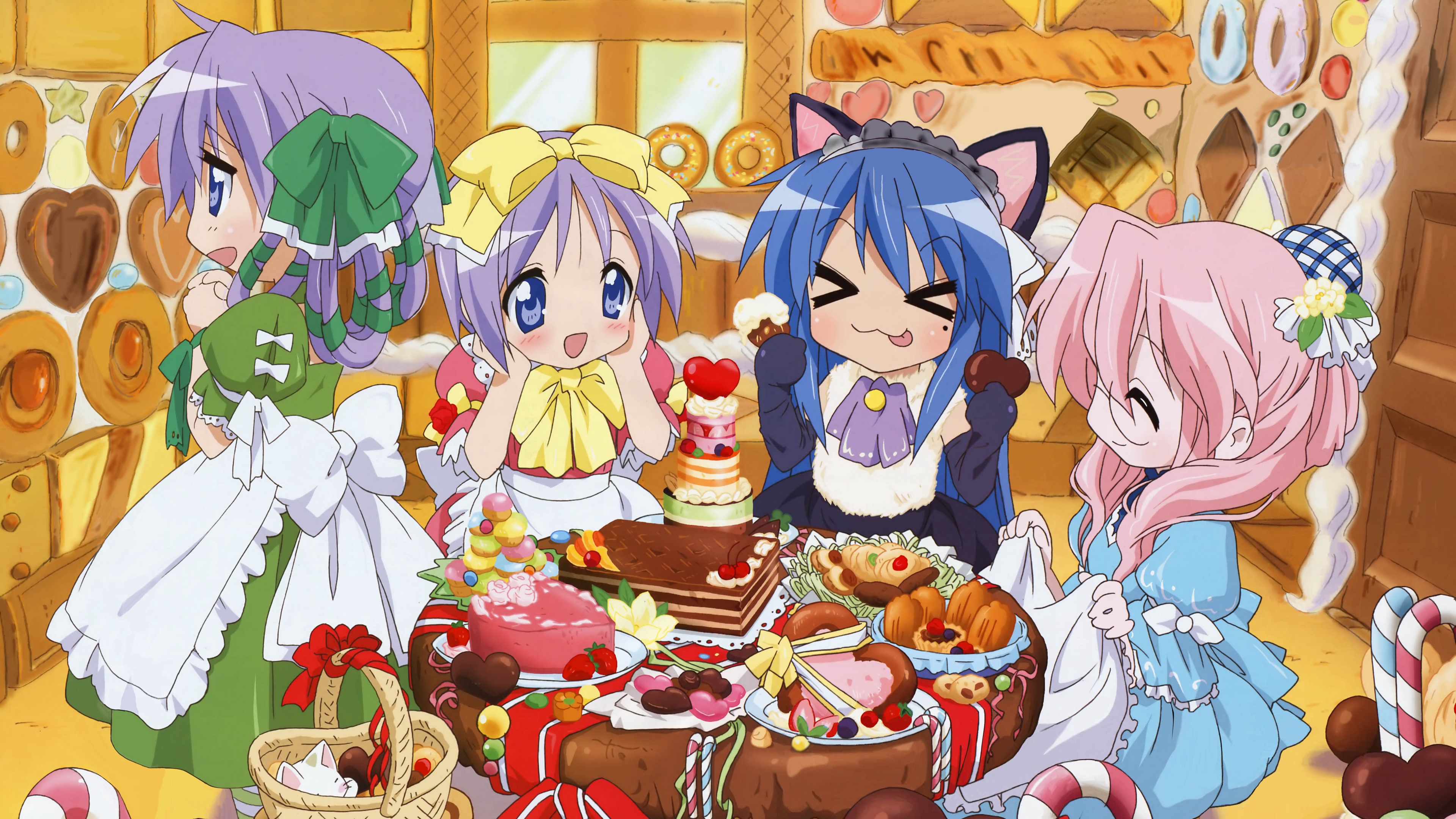 LuckyStar HD Wallpaper  Zerochan Anime Image Board Mobile