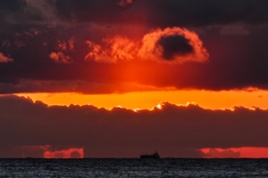 sea sunset clouds cloudy horizon ship 4k 1541115471 300x200 - sea, sunset, clouds, cloudy, horizon, ship 4k - sunset, Sea, Clouds