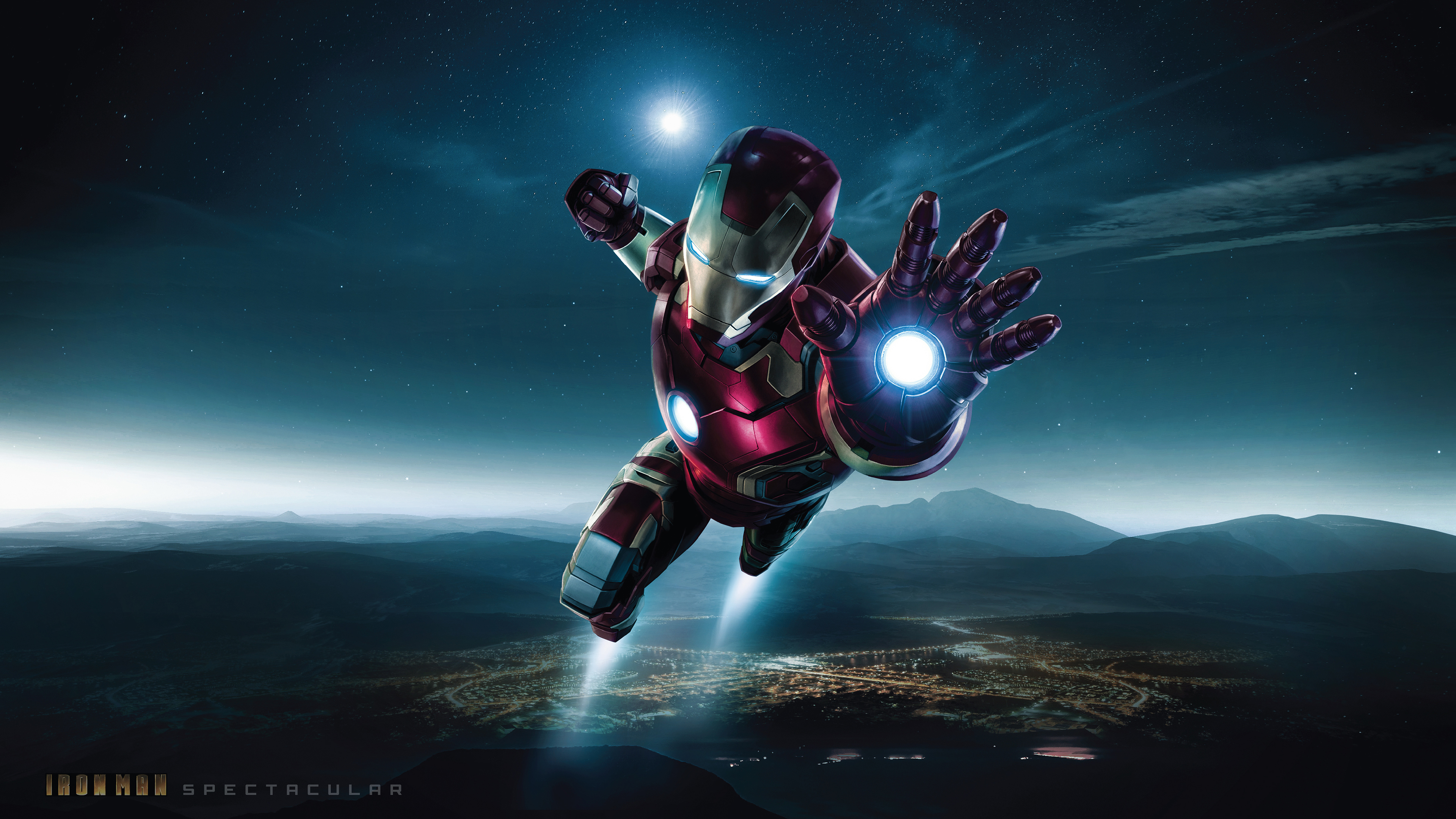 Wallpaper 4k Spectacular Iron Man 4k 4k Wallpapers Artist