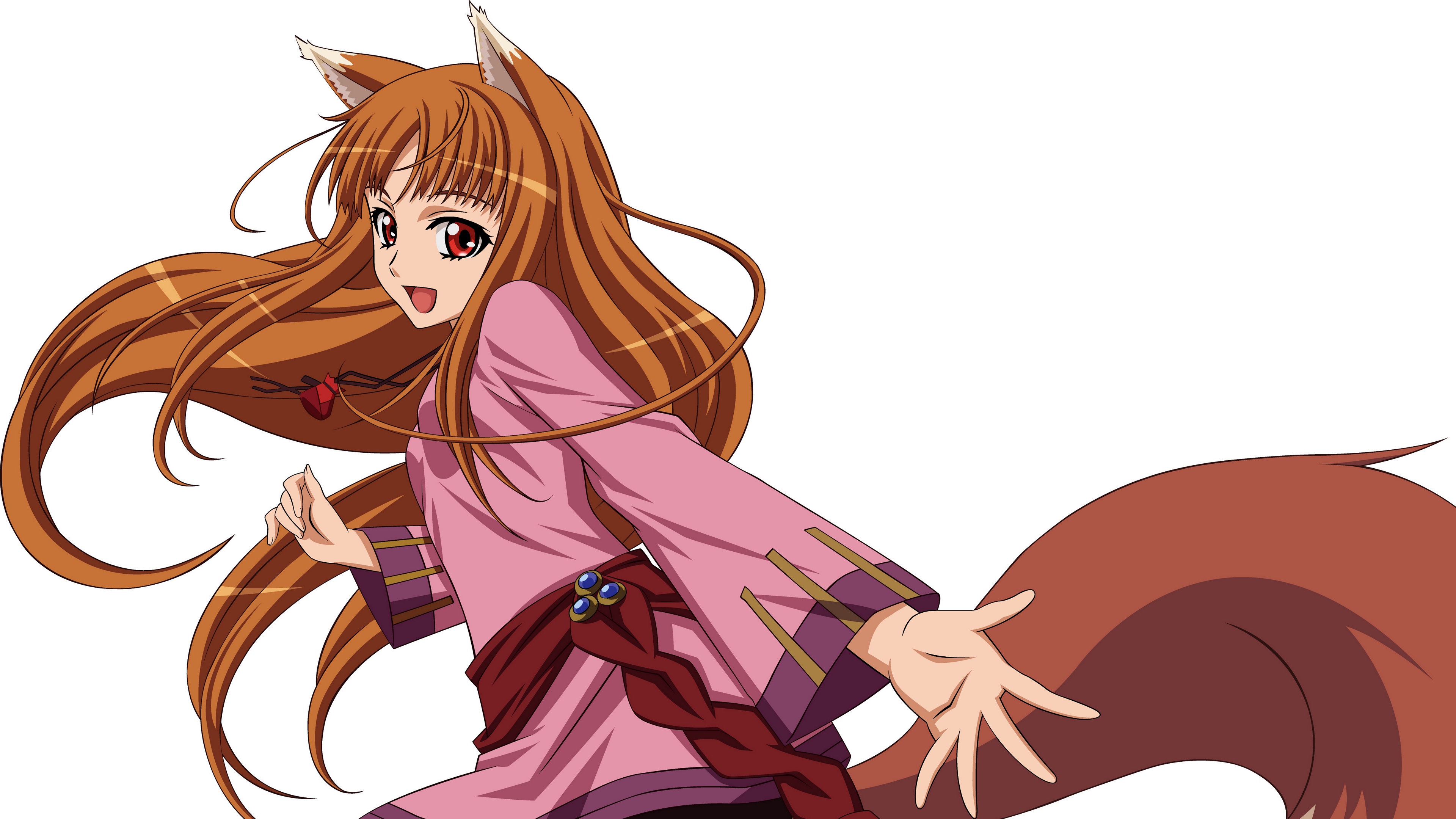 spice and wolf horo girl fox 4k 1541975642 - spice and wolf, horo, girl, fox 4k - spice and wolf, horo, Girl