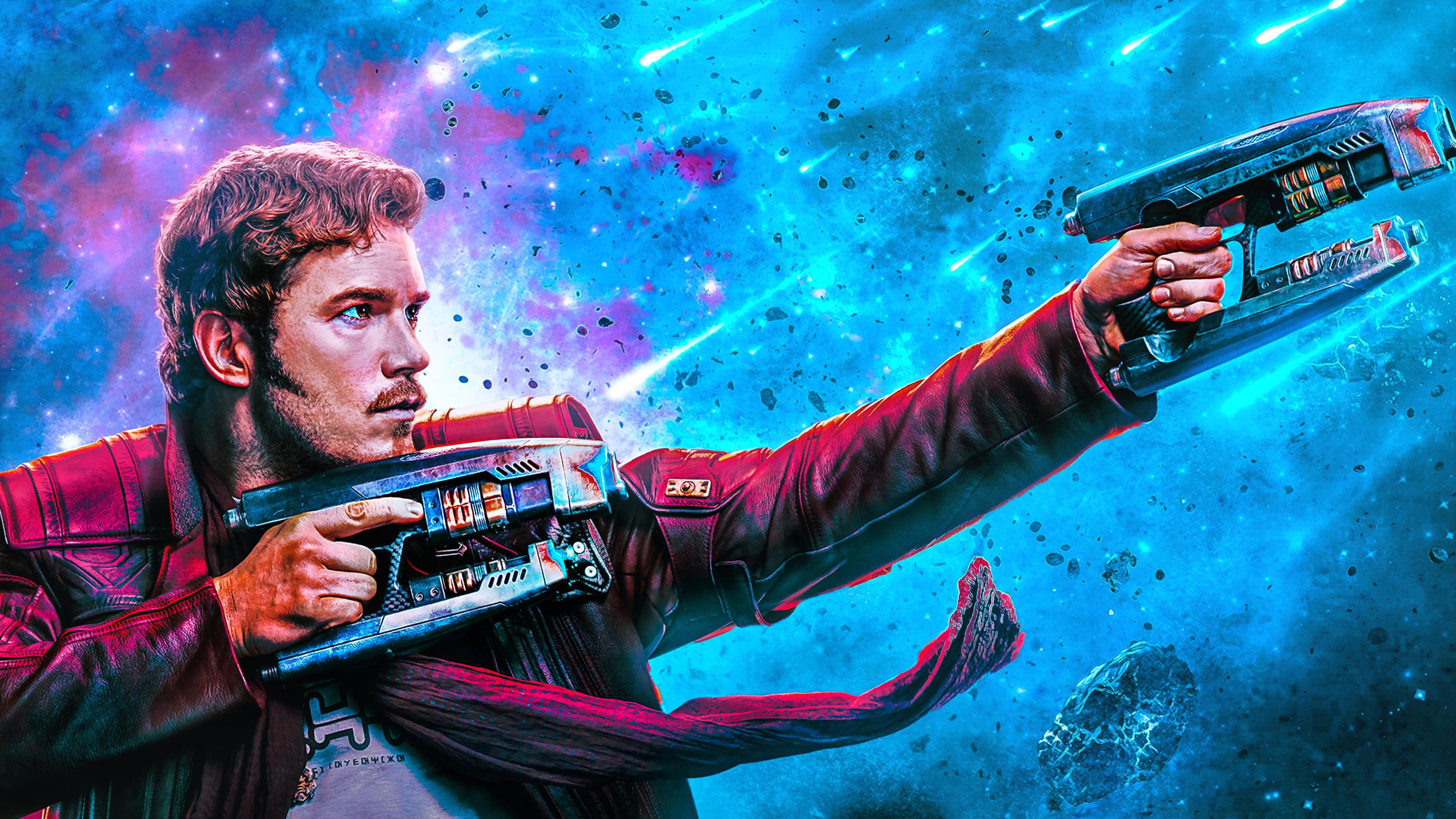 Marvels Guardians of the Galaxy StarLord 4K Phone iPhone Wallpaper 5461a