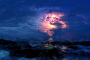 storm sea clouds lightning waves overcast 4k 1541113528 300x200 - storm, sea, clouds, lightning, waves, overcast 4k - Storm, Sea, Clouds
