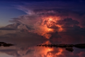 thunderstorm clouds ocean coast twilight 4k 1541115984 300x200 - thunderstorm, clouds, ocean, coast, twilight 4k - thunderstorm, Ocean, Clouds