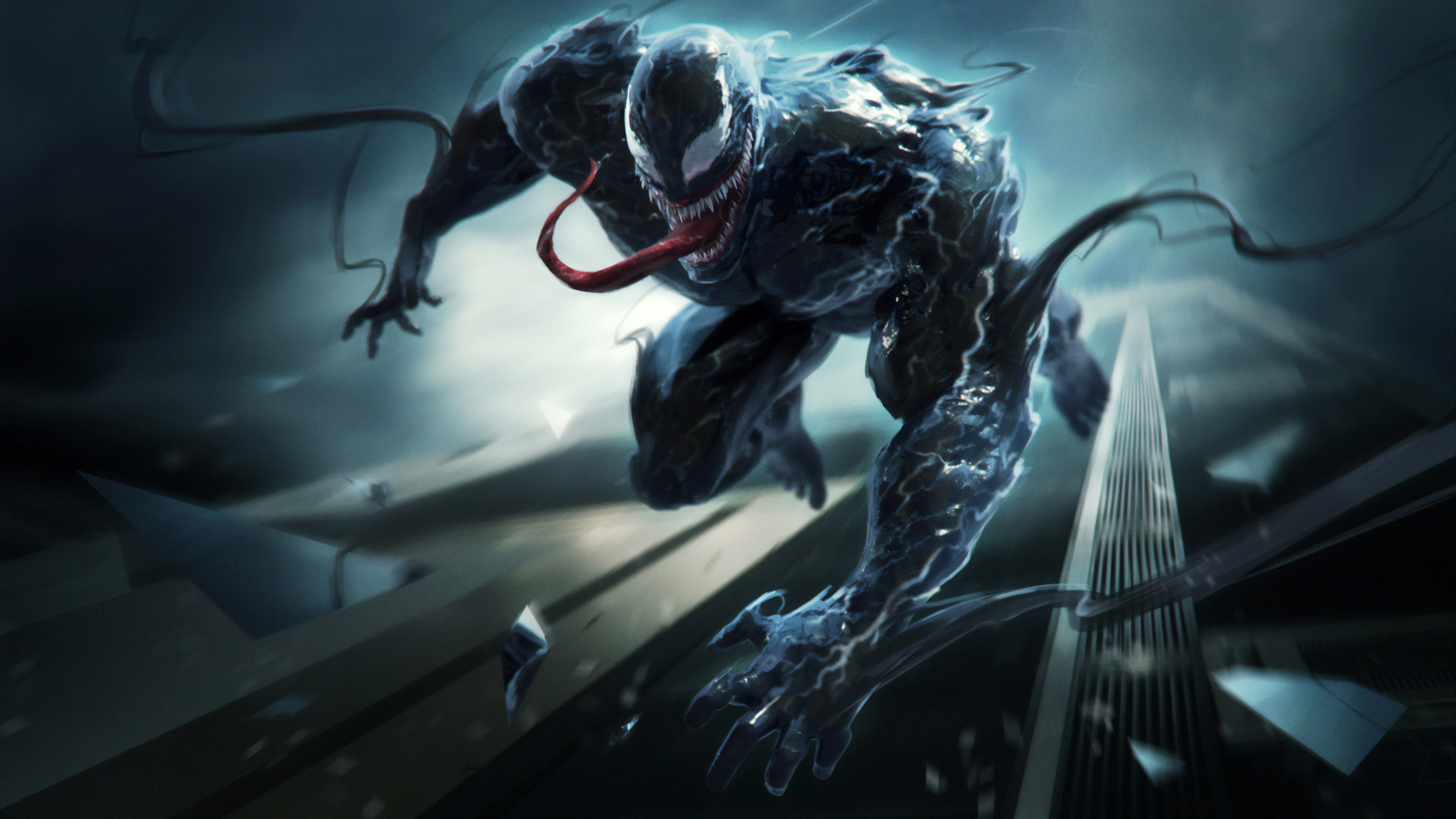 Wallpaper 4k Venom: Với những hình nền siêu nét 4k về nhân vật Venom, bạn sẽ nhận ra sức mạnh và sự ác liệt của hắn với từng chi tiết vô cùng chân thực. Hãy tải ngay về để trang trí cho màn hình của mình nhé!