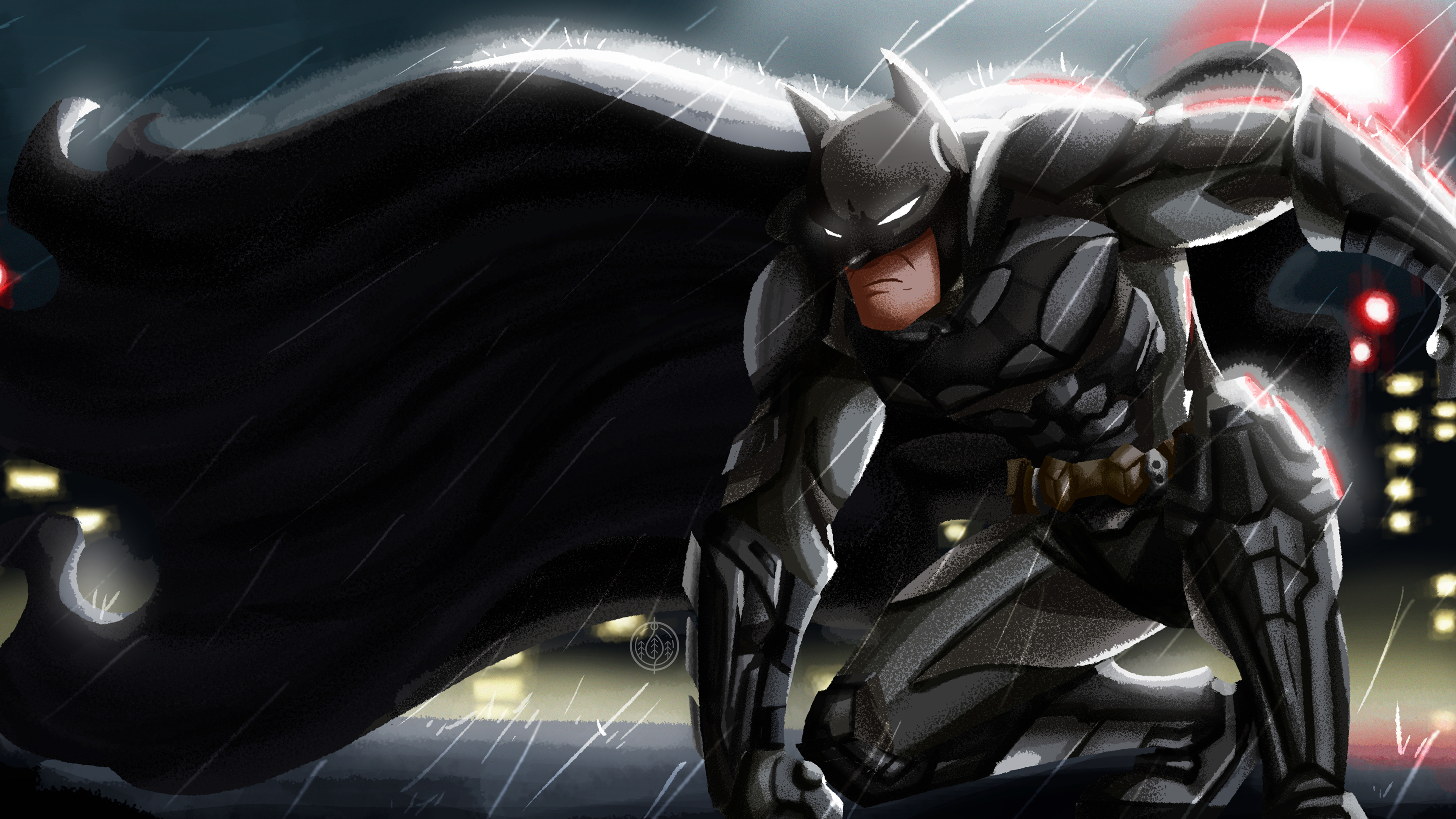  Batman  Illustration 4k  New superheroes wallpapers  hd 