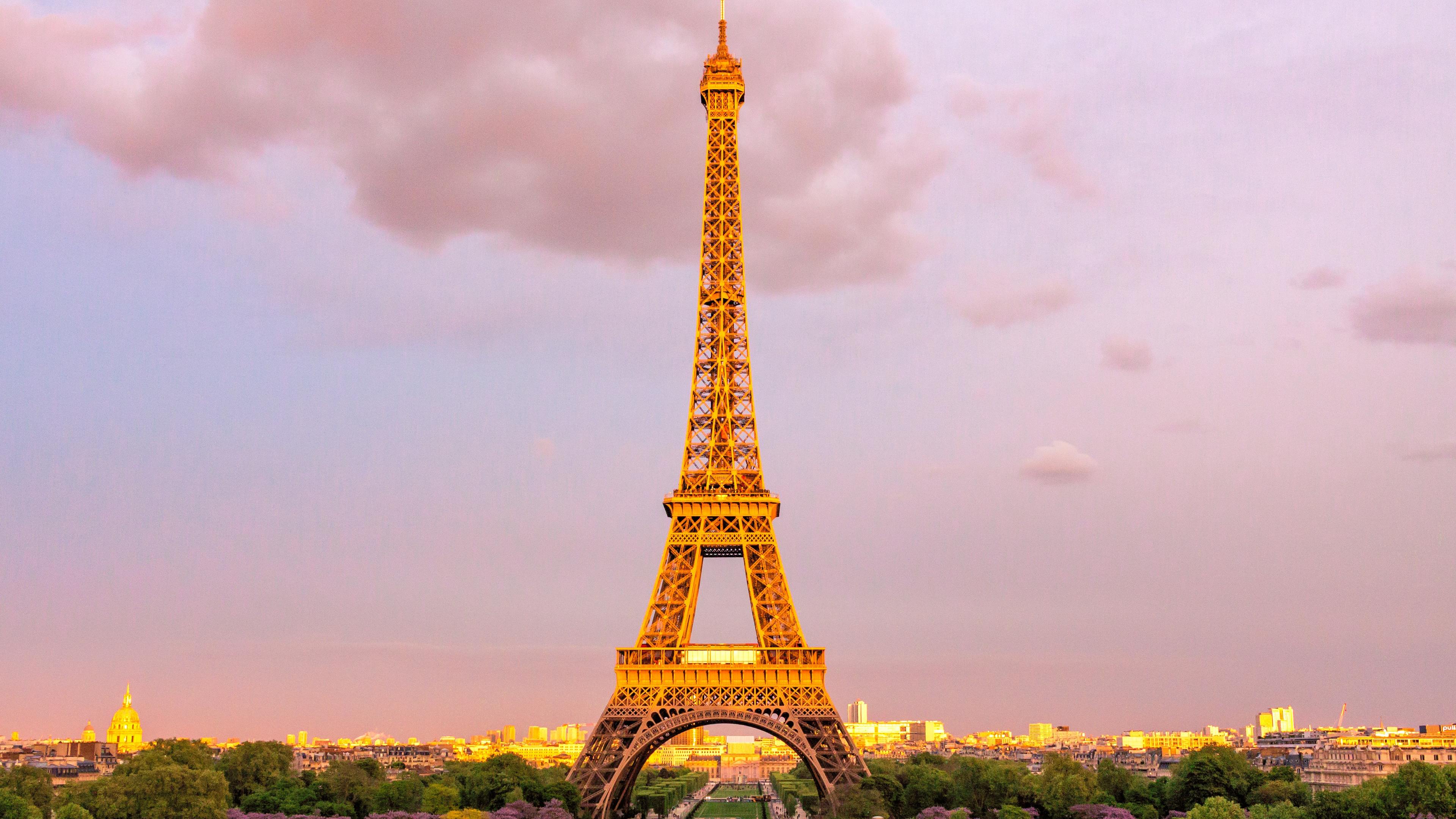 Wallpaper Eiffel Tower France Paris 4K 5K Architecture 18568