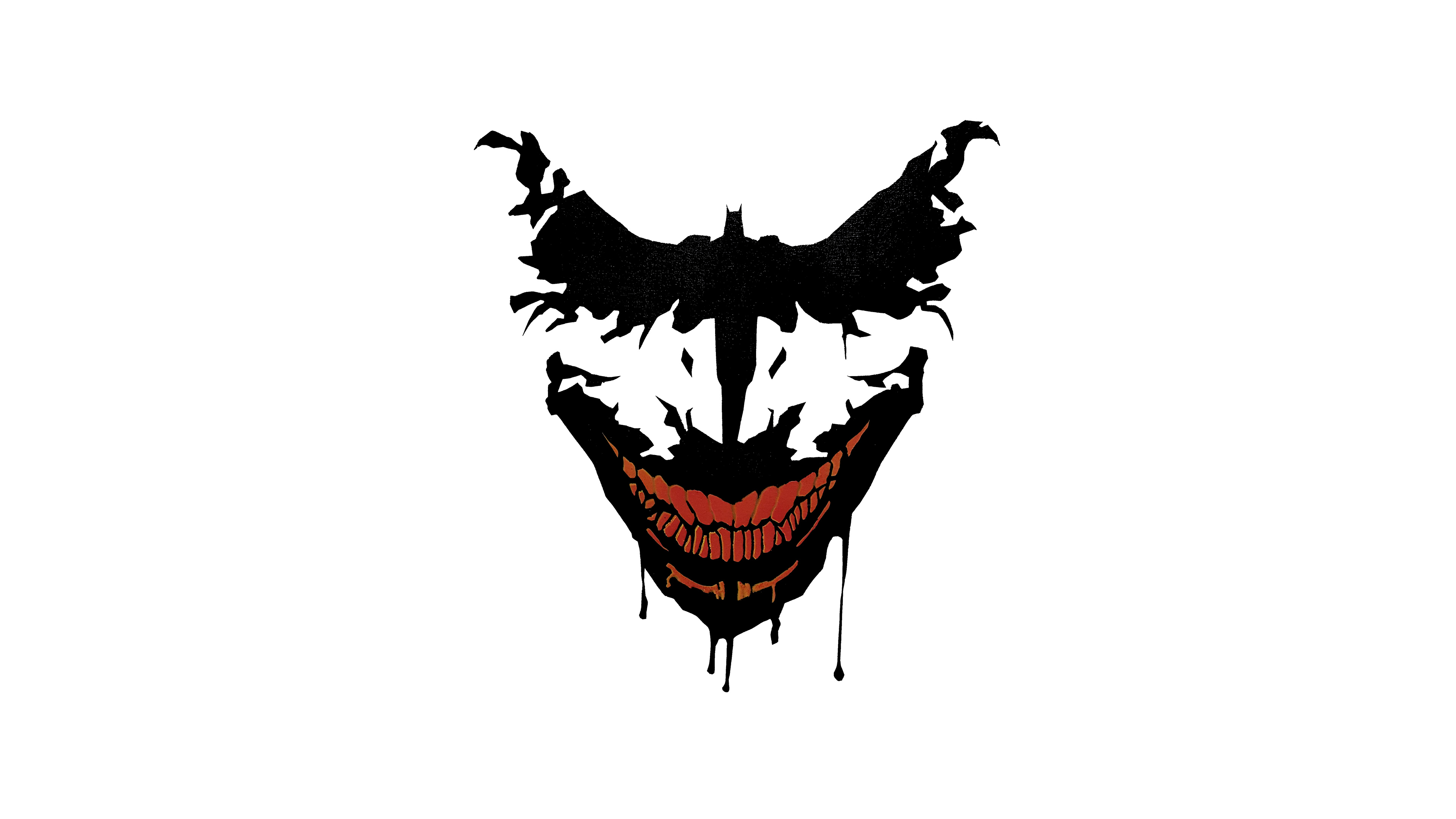 Joker  Bat Art 4k  superheroes wallpapers  joker  wallpapers  