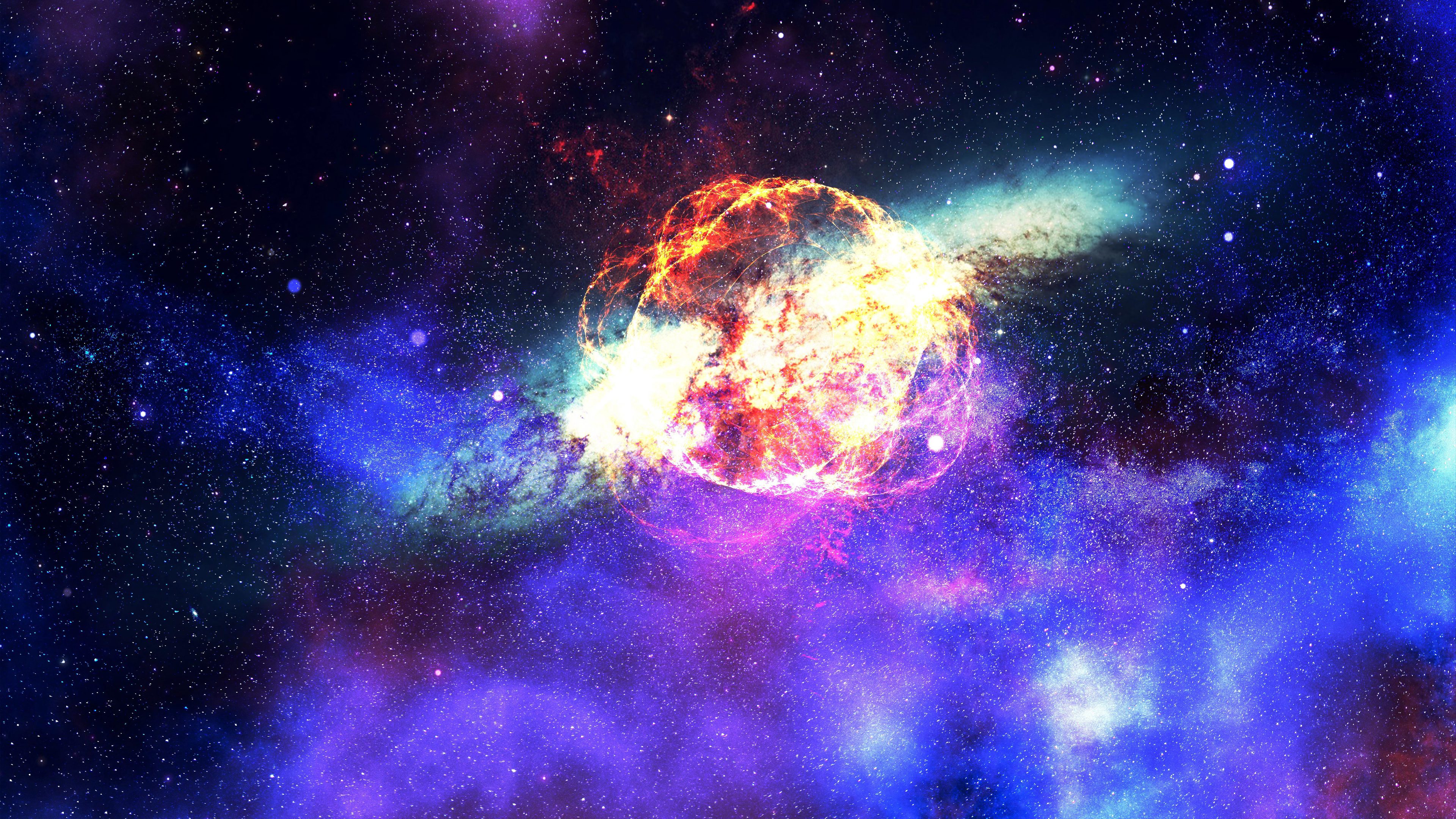 Ice Wall Nebula Wallpaper HD Space 4K Wallpapers Images and Background   Wallpapers Den