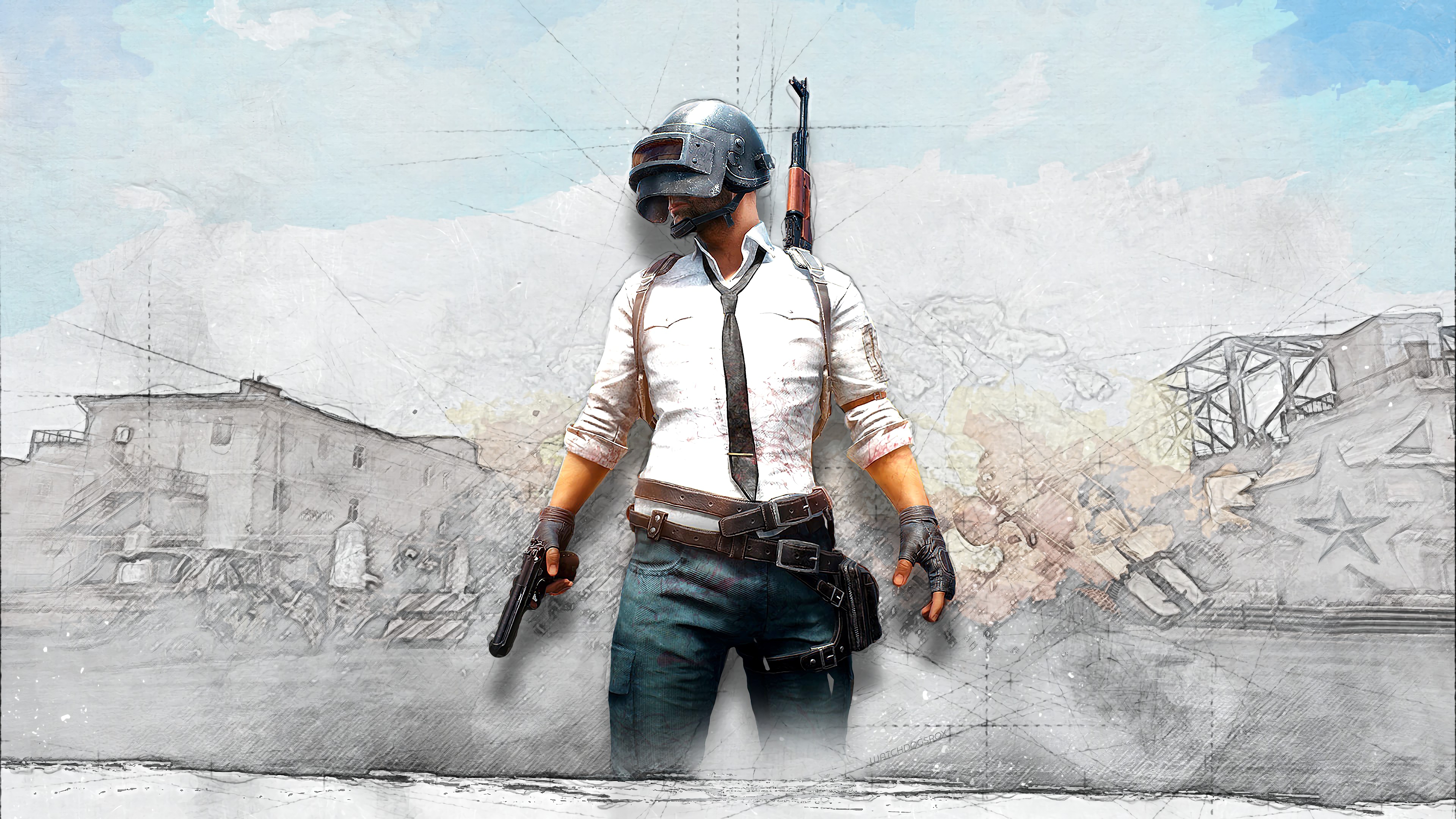  PUBG  PlayerUnknown s Battlegrounds Game  4K Wallpaper  