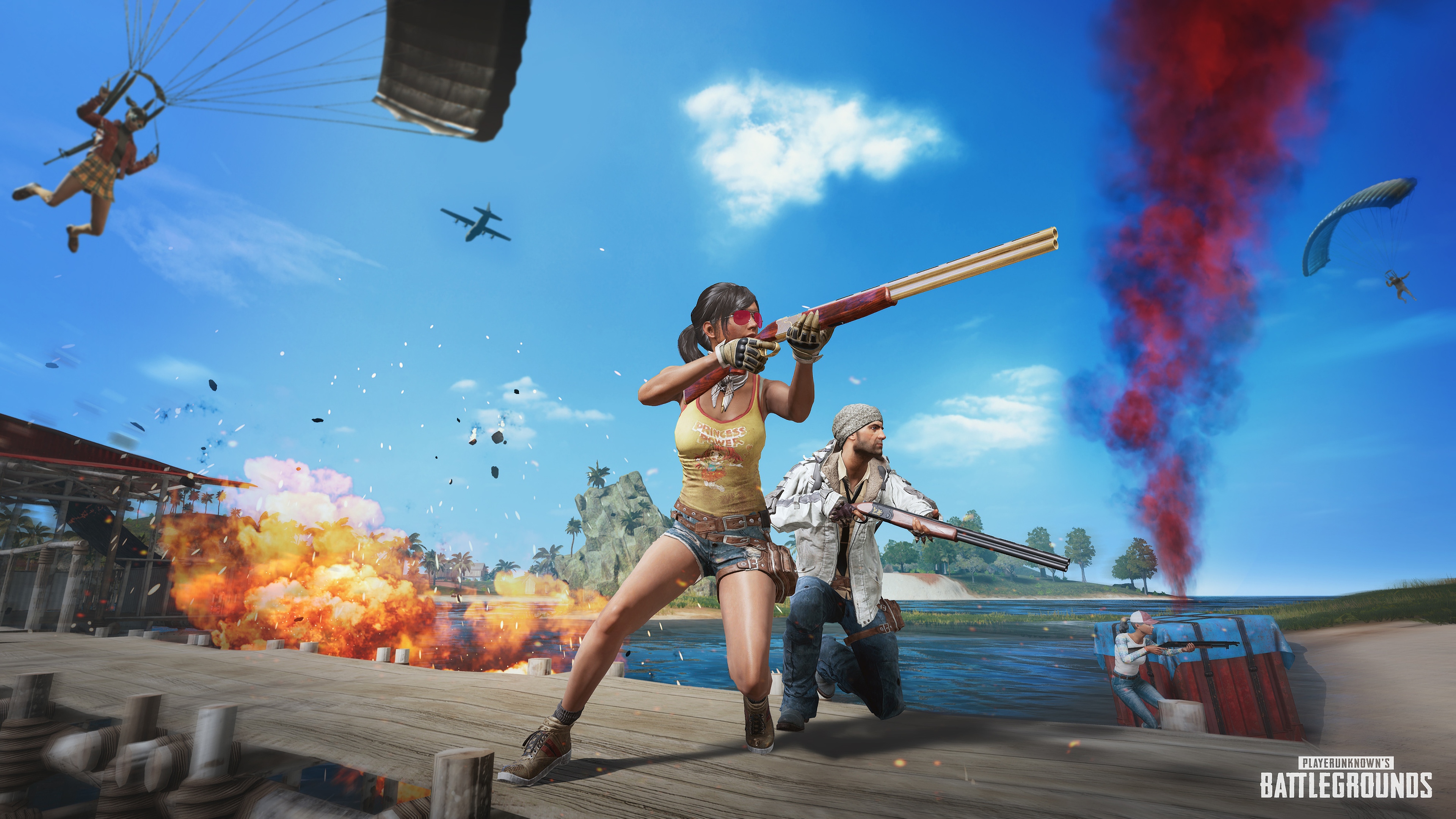 Wallpaper 4k PUBG Sanhok PlayerUnknowns Battlegrounds 4K Wallpaper  Wallpaper