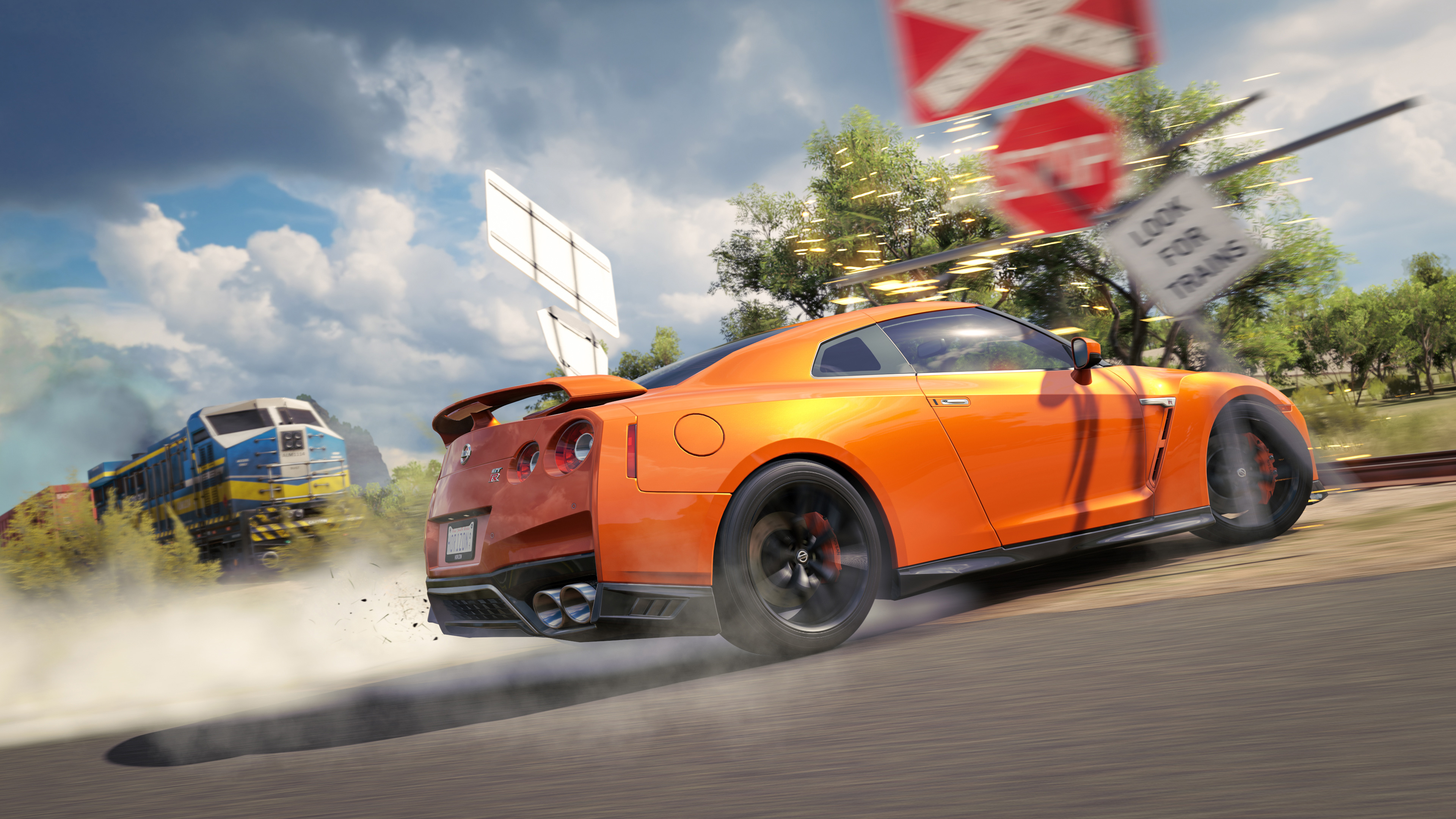 Forza Horizon 3 Nissan Gtr Drift 4k xbox games wallpapers ...